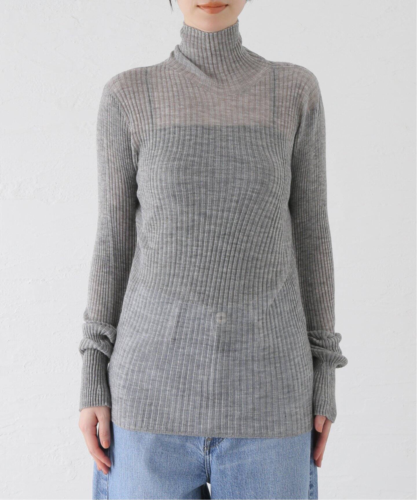 JAIPUR RIB タートルネック プルオーバー（ニット／セーター  