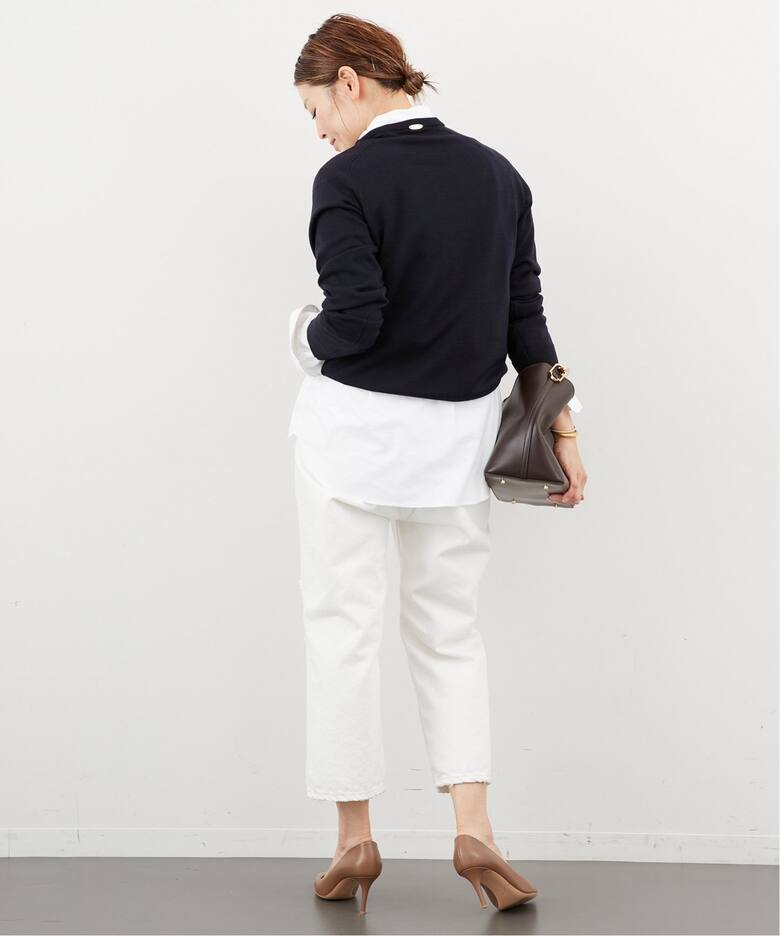 WISH クルーネック プルオーバー（ニット／セーター）｜Deuxieme  