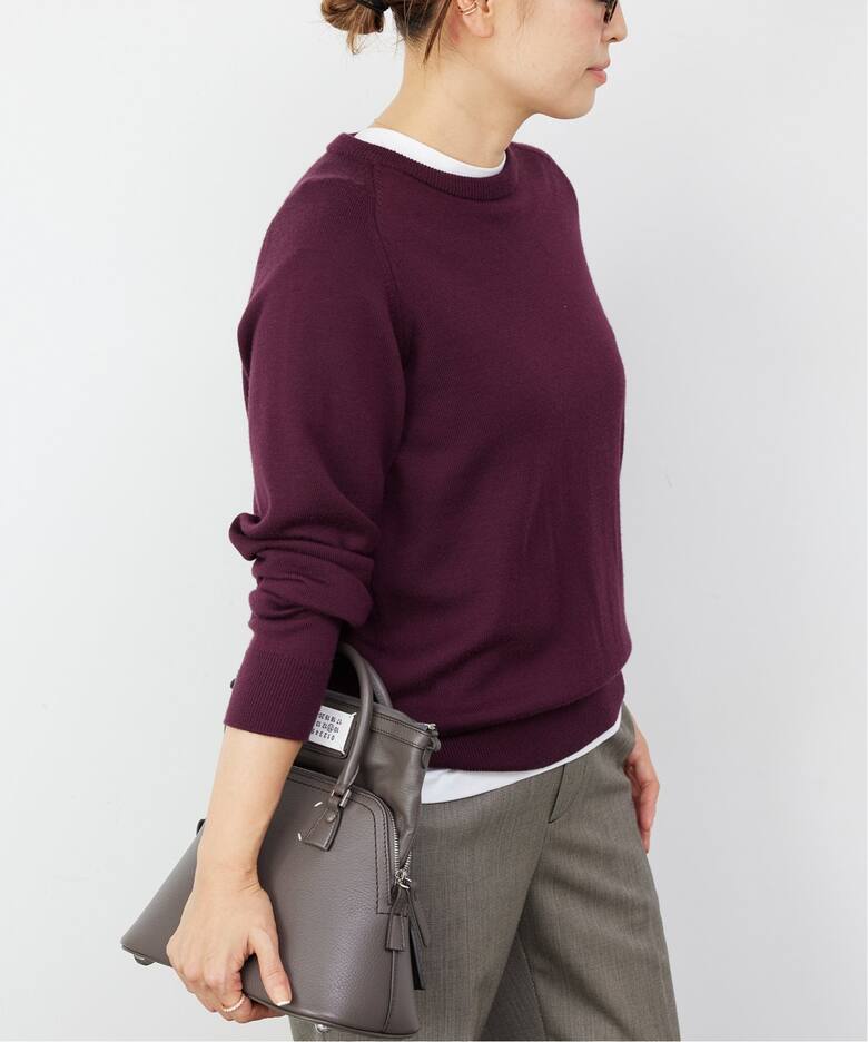 WISH クルーネック プルオーバー（ニット／セーター）｜Deuxieme  