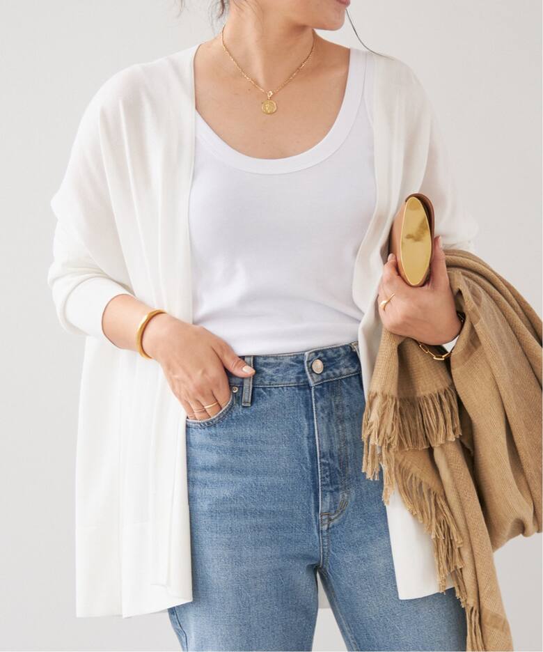 shake code ショートカーディガン（カーディガン）｜Deuxieme  