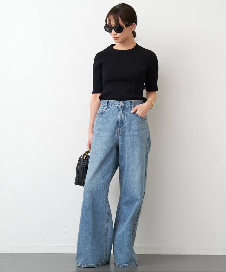 DINER B RIB クルーネックプルオーバー（ニット／セーター）｜Deuxieme  