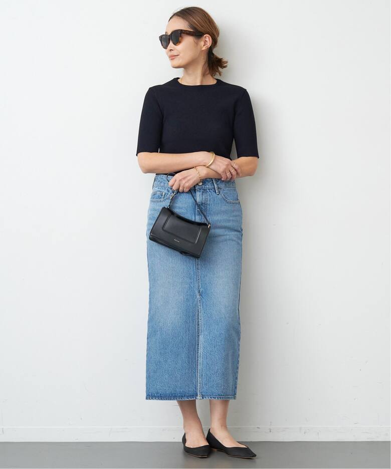 DINER B RIB クルーネックプルオーバー（ニット／セーター）｜Deuxieme  