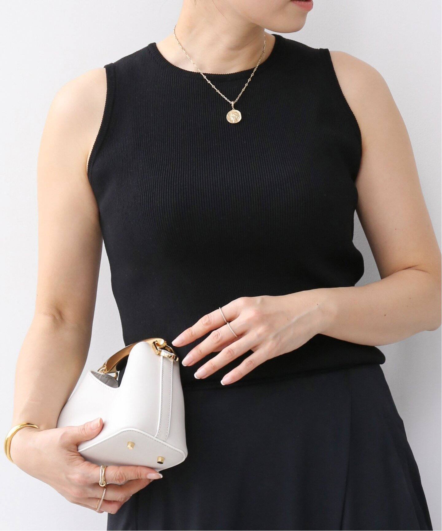 Diner B RIB CROP タンクトップ（タンクトップ）｜Deuxieme Classe  