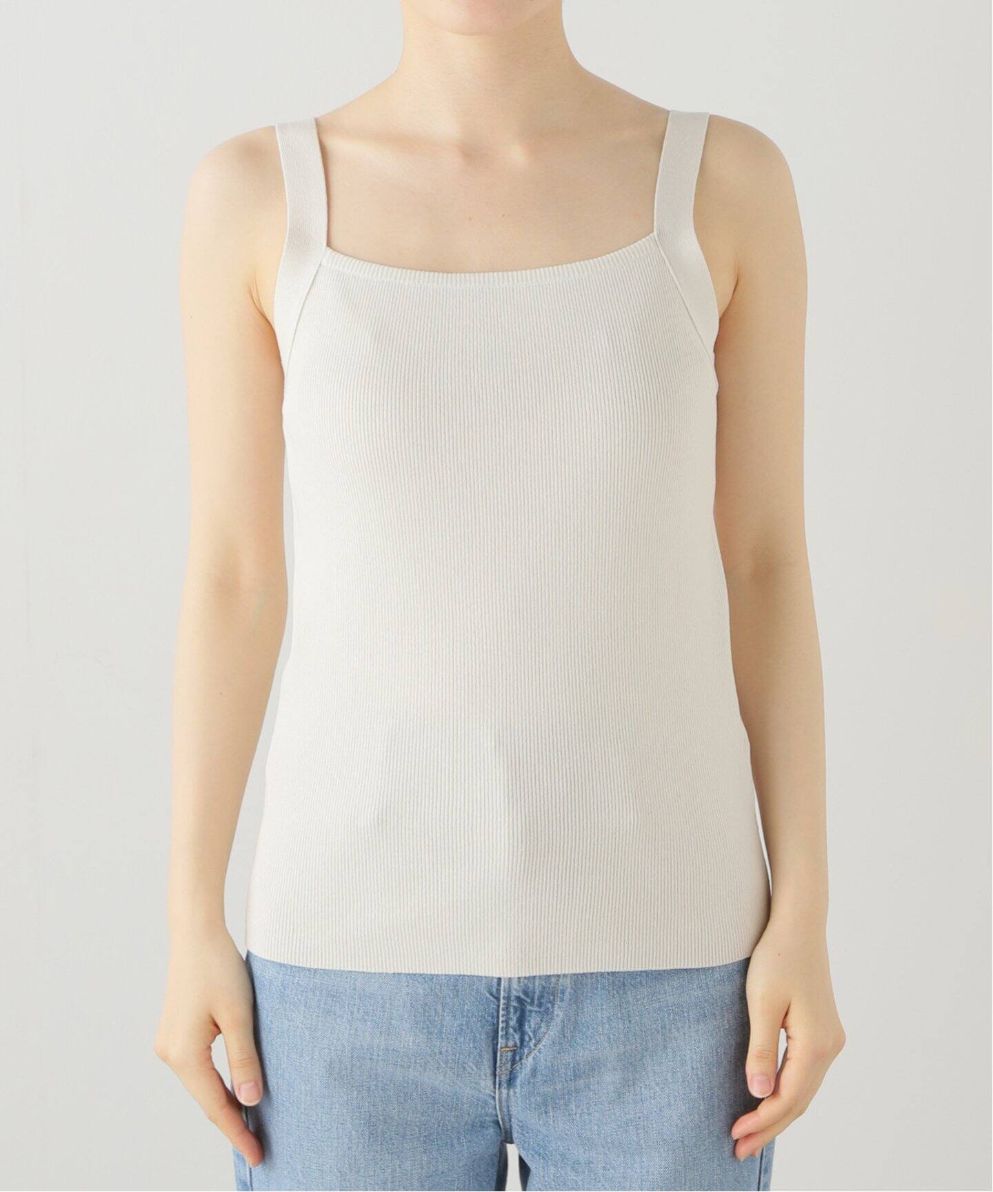 Diner B リブ キャミソール（タンクトップ）｜Deuxieme Classe  
