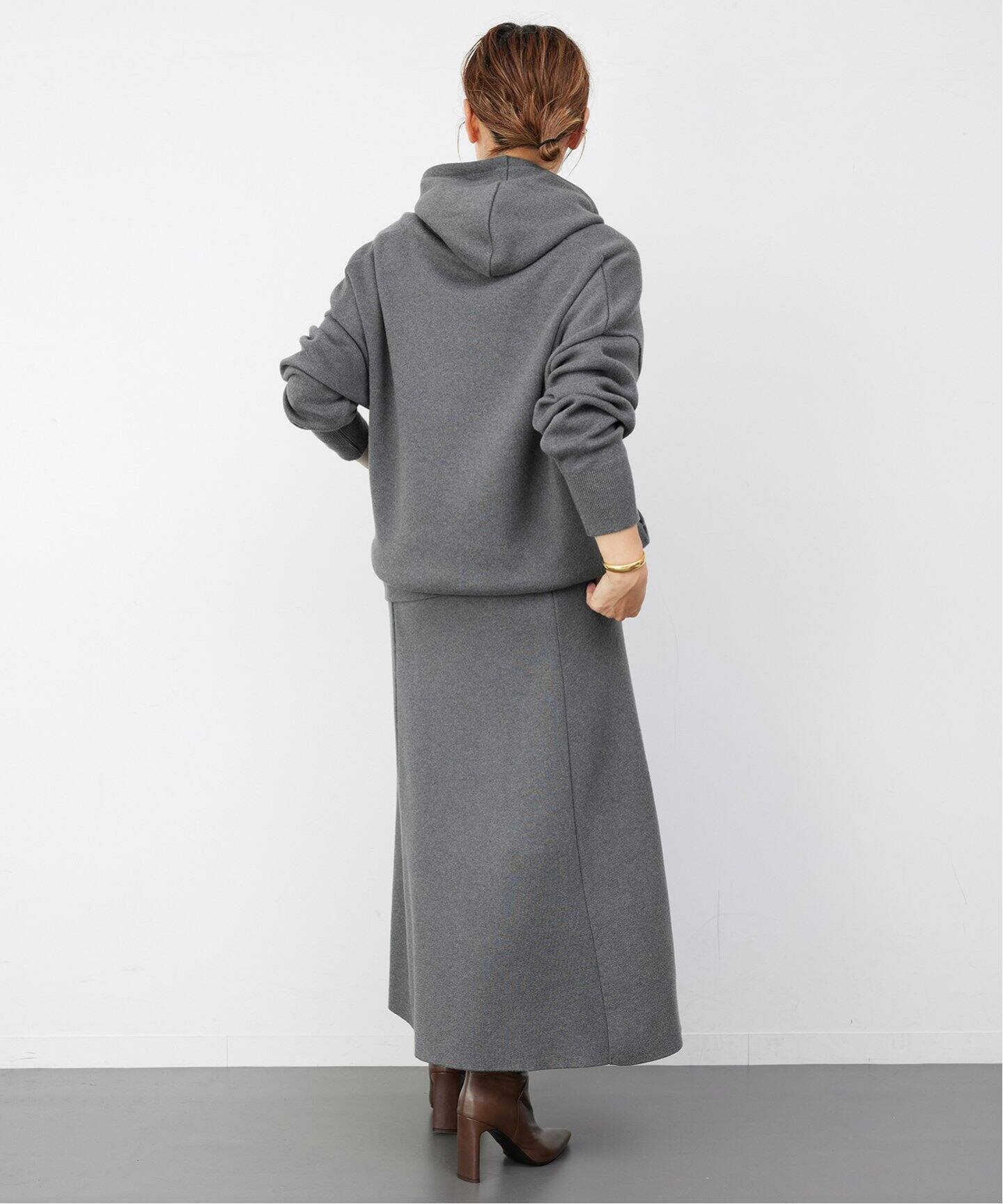 最終価格Deuxieme Classe☆smooth TOP HOODYスカート