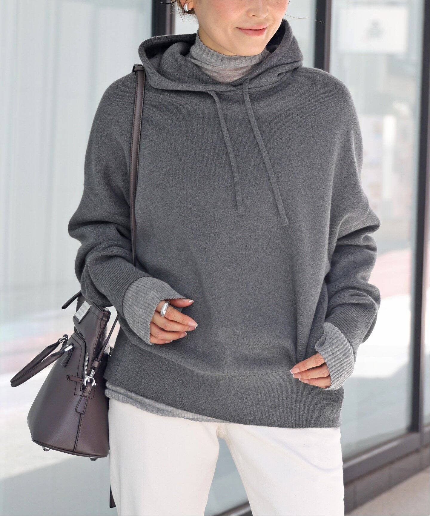 smooth TOP HOODY プルオーバー（ニット／セーター）｜Deuxieme Classe  