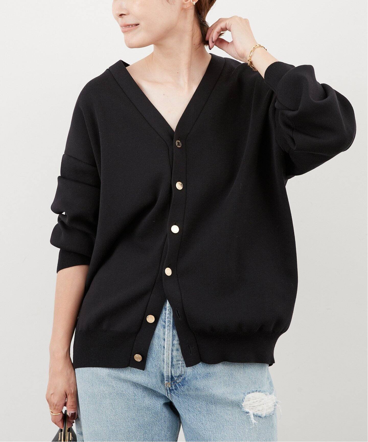 FF Future クルーネックカーディガン （Deuxieme ClasseFF Future  