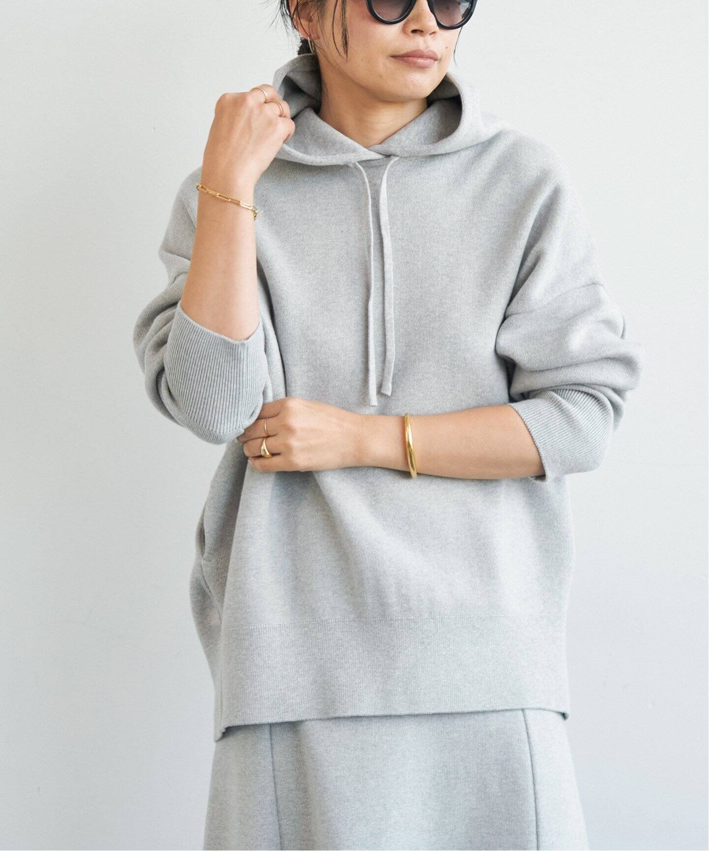 smooth TOP HOODY プルオーバー（ニット／セーター）｜Deuxieme Classe  