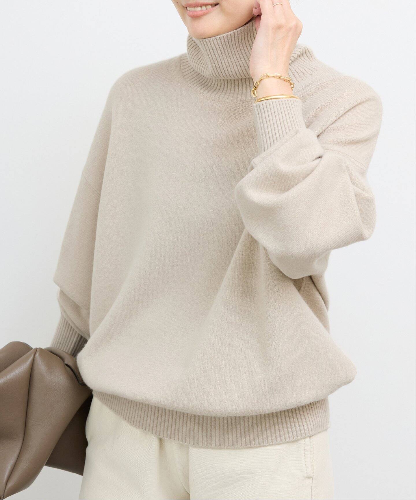 JUSPER タートルネックプルオーバー（ニット／セーター）｜Deuxieme  