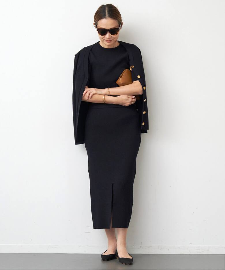 DINER B RIB Vネックカーディガン（カーディガン）｜Deuxieme Classe  