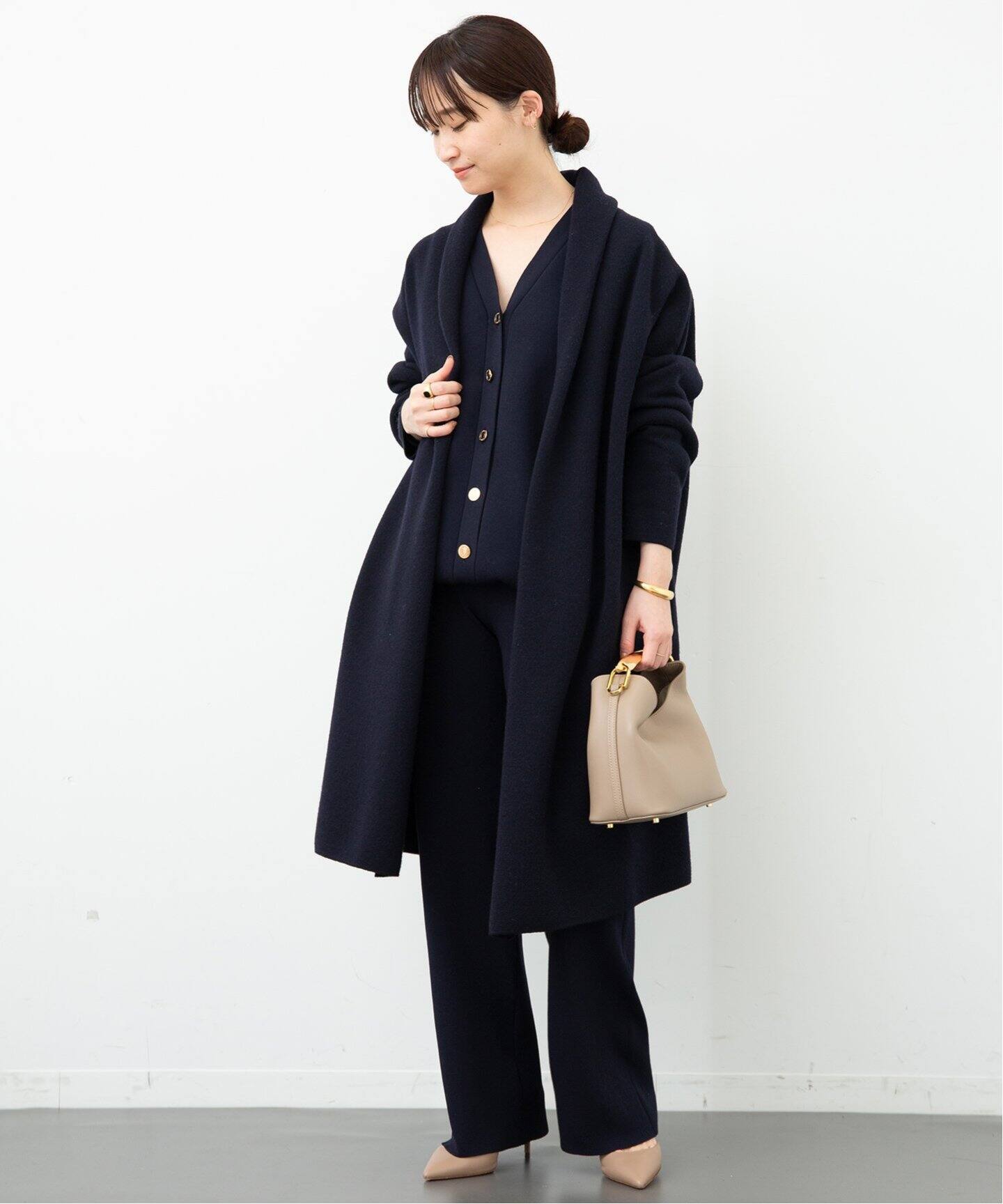 GLASSY LONG カーディガン（カーディガン）｜Deuxieme Classe  