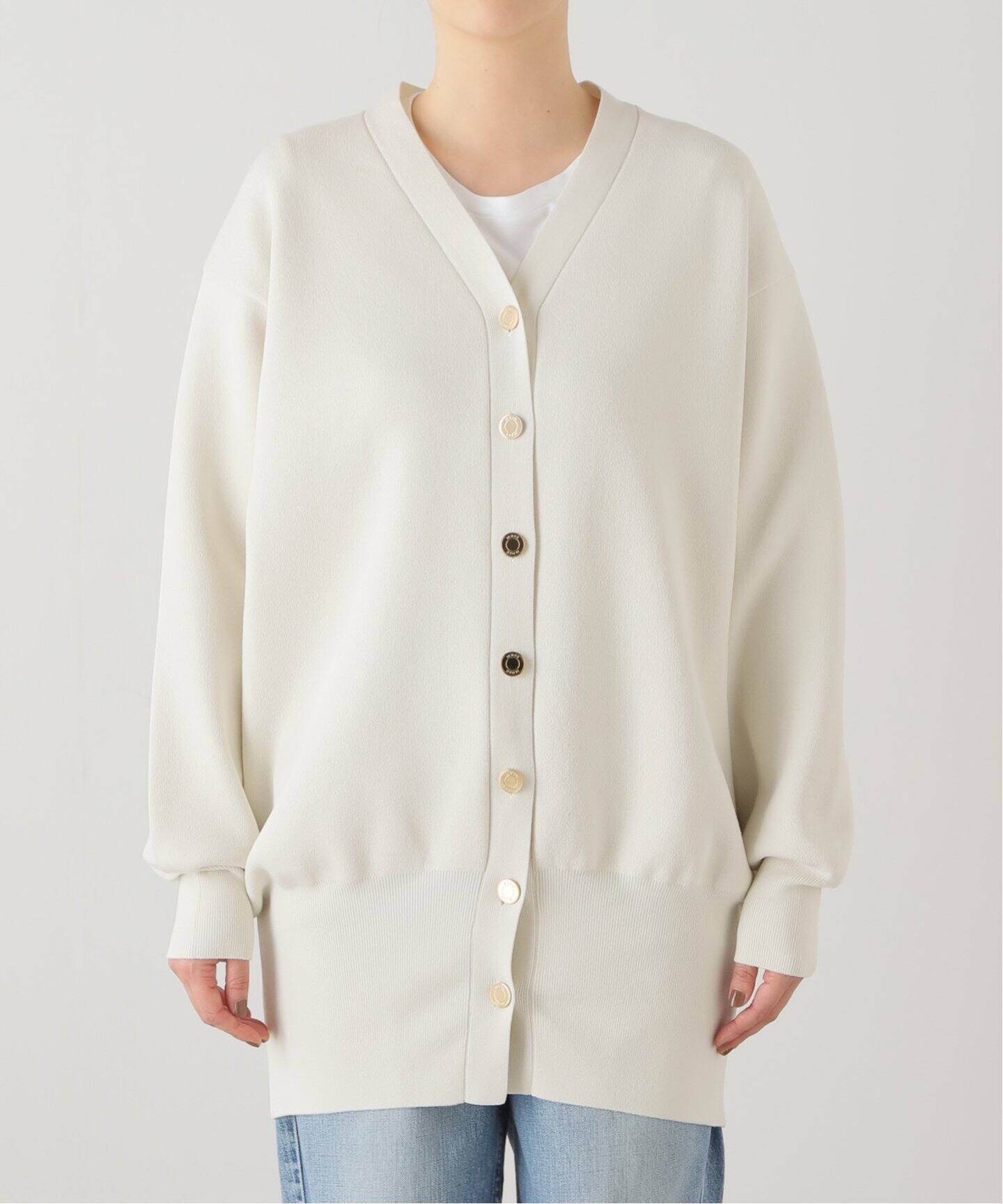 GLASSY LONG カーディガン（カーディガン）｜Deuxieme Classe  