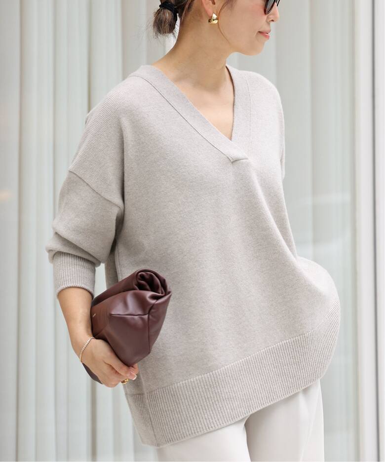 OLBIA Vネック プルオーバー（ニット／セーター）｜Deuxieme Classe  