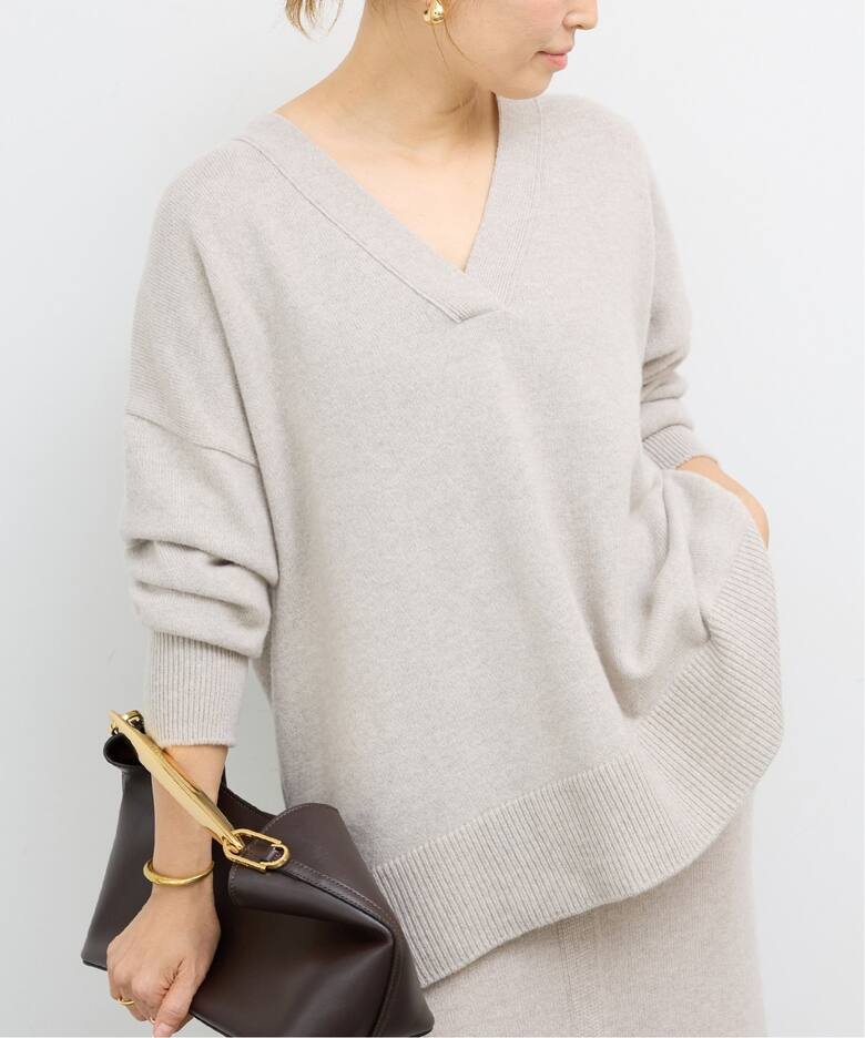 OLBIA Vネック プルオーバー（ニット／セーター）｜Deuxieme Classe  