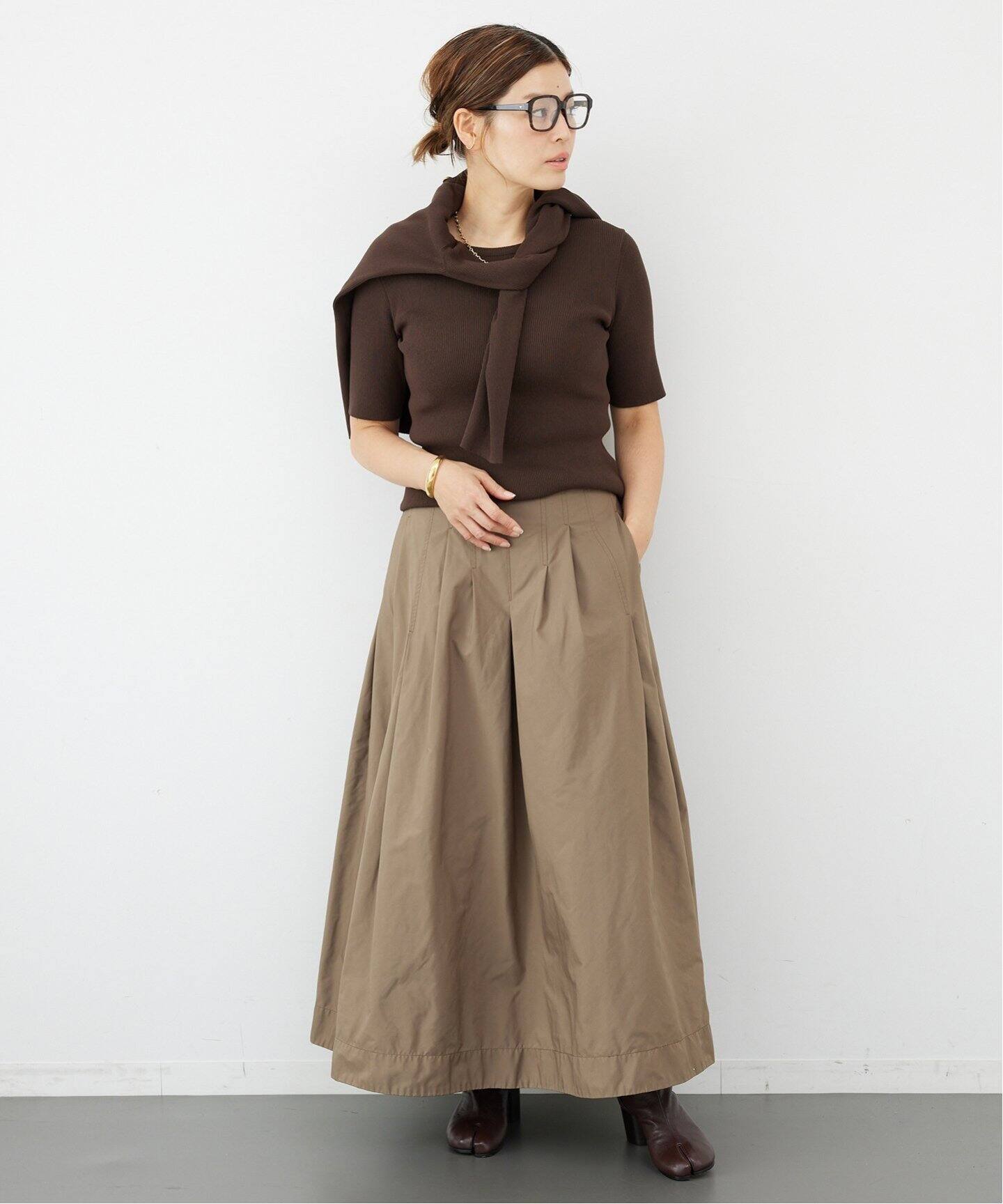 追加*DINER RIB クルーネックプルオーバー（ニット／セーター  