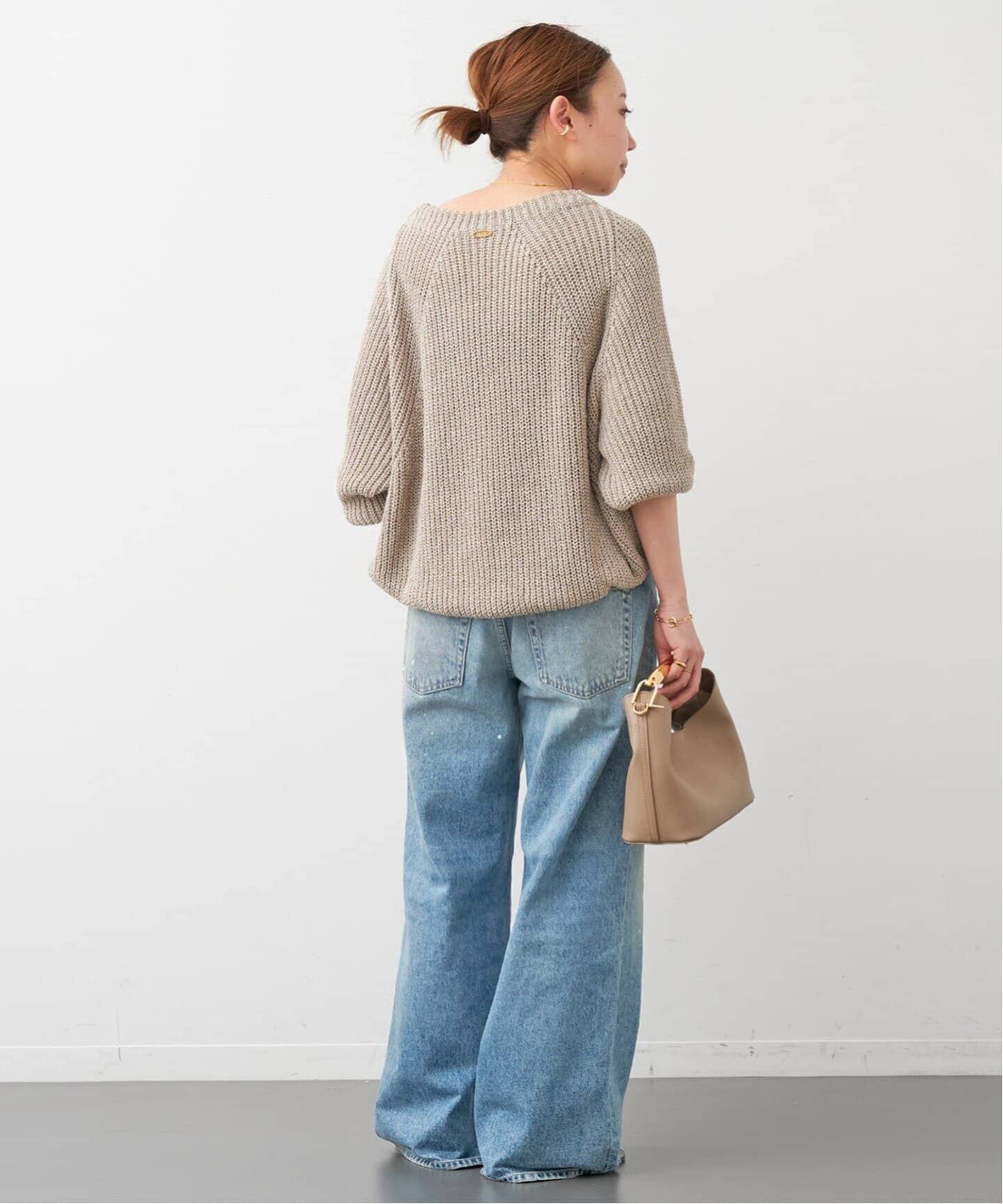 Lily Linen アゼプルオーバー（ニット／セーター）｜Deuxieme Classe  