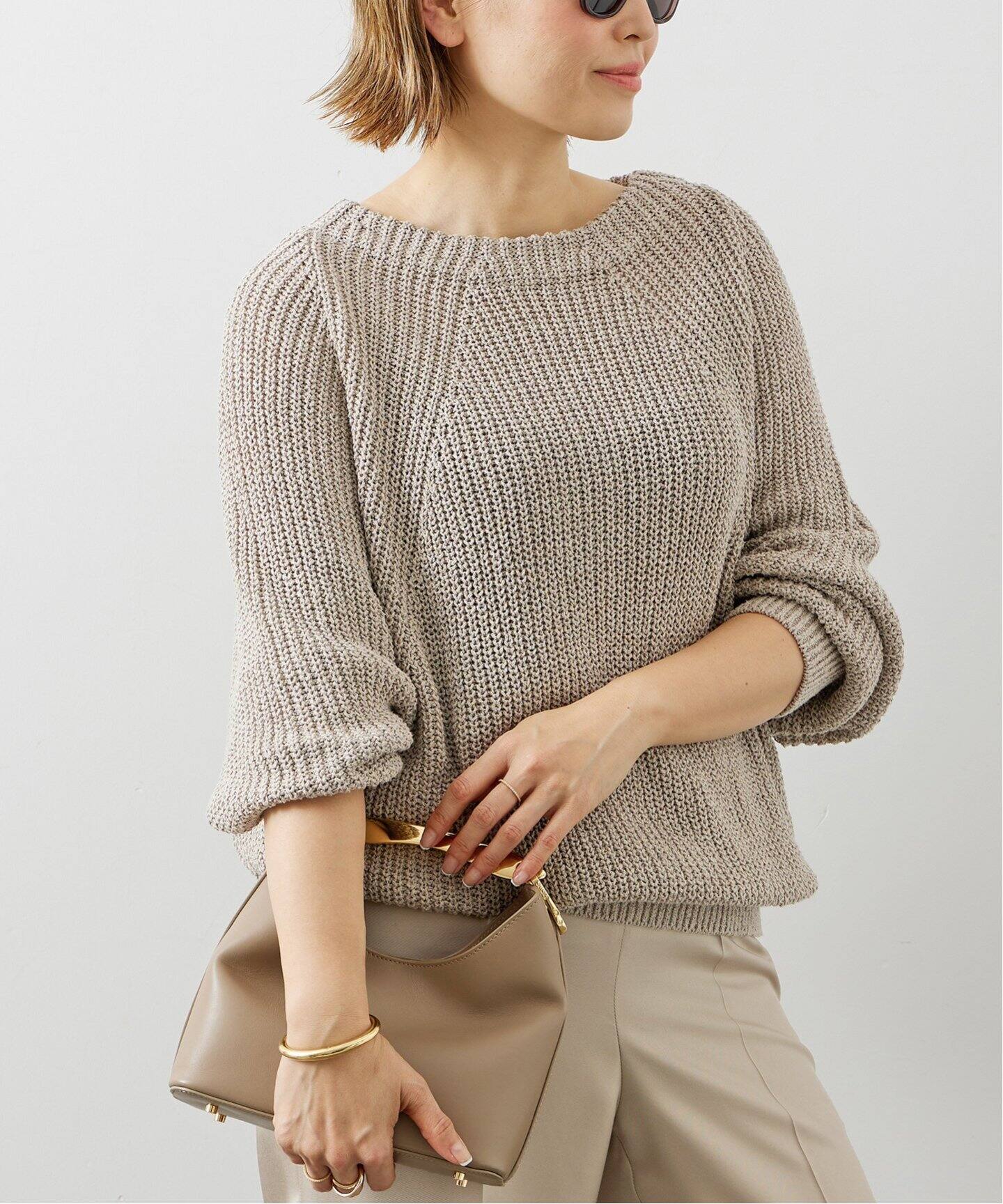 Lily Linen アゼプルオーバー（ニット／セーター）｜Deuxieme Classe  