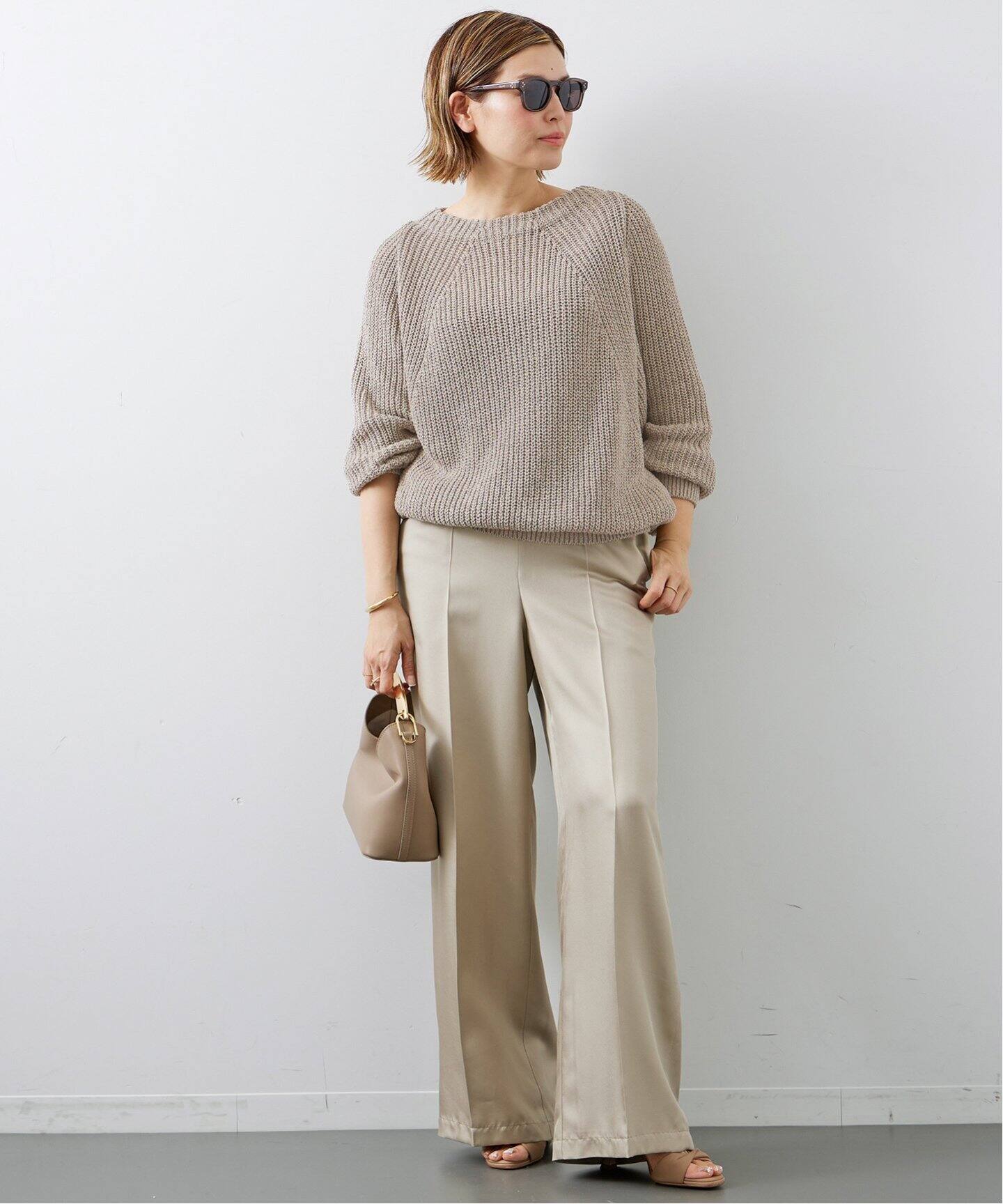 Lily Linen アゼプルオーバー（ニット／セーター）｜Deuxieme Classe  