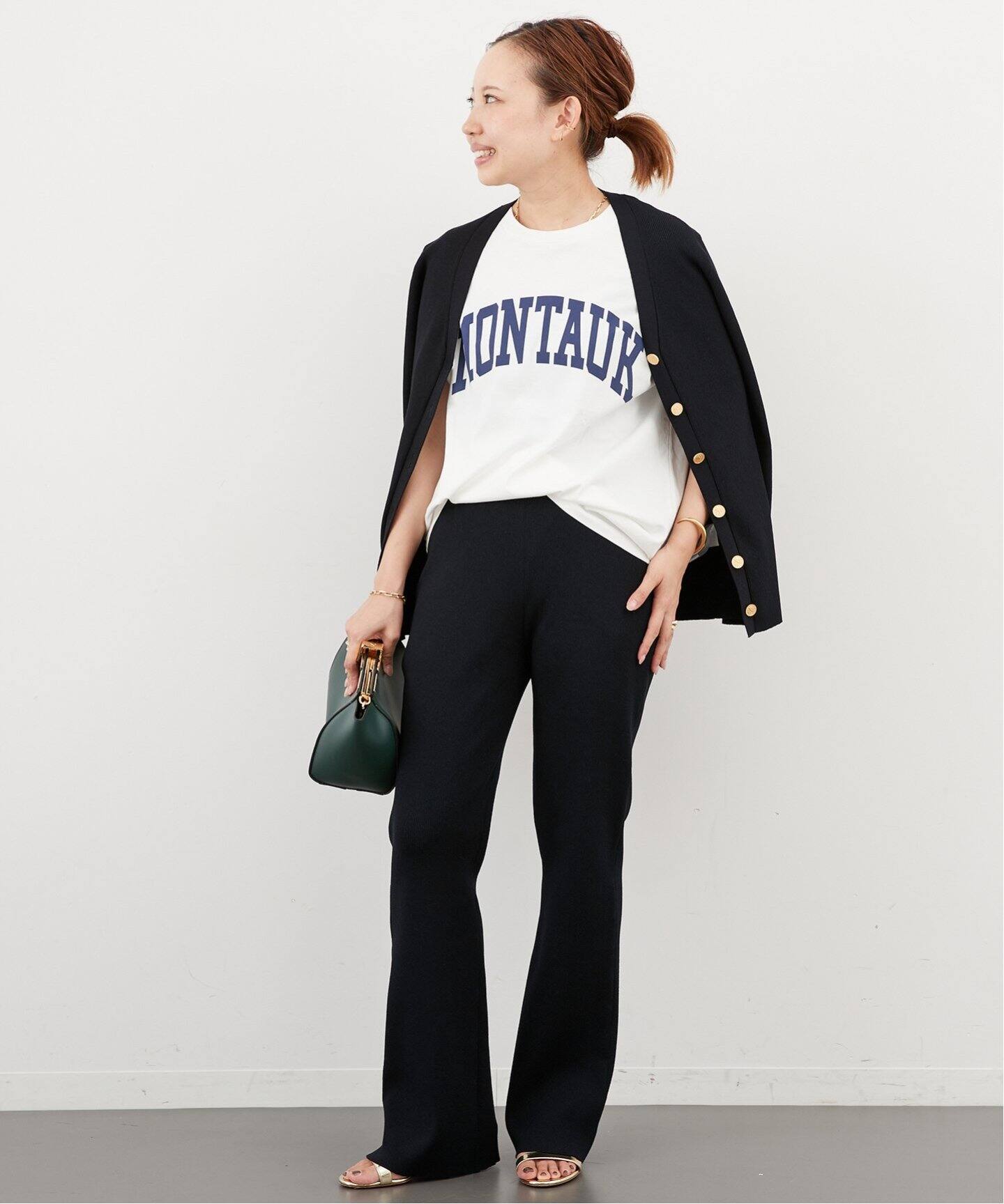 追加 *DINER RIB Vネックカーディガン（カーディガン）｜Deuxieme  