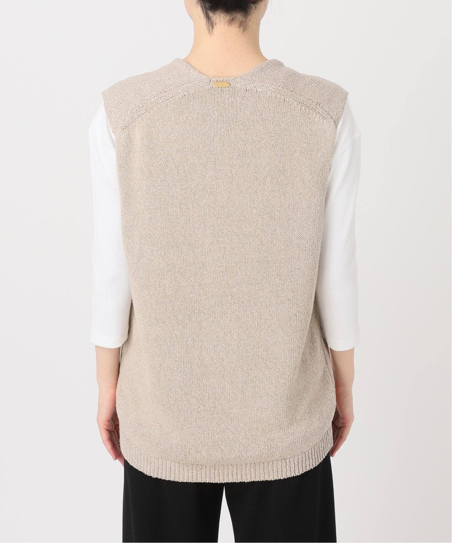 Lily Linen Vネック ベスト（ベスト）｜Deuxieme Classe  