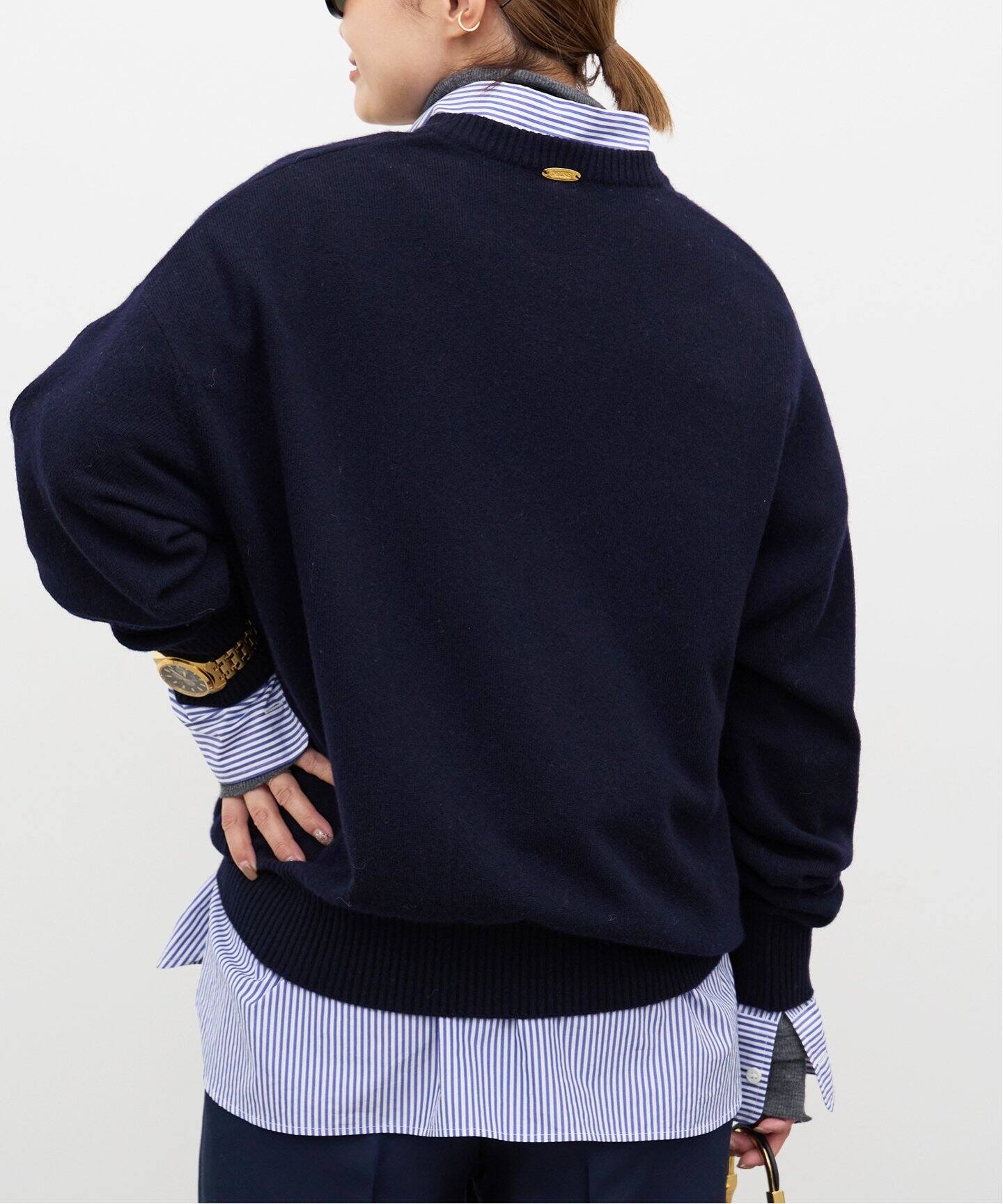 JUSPER クルーネック プルオーバー（ニット／セーター）｜Deuxieme  