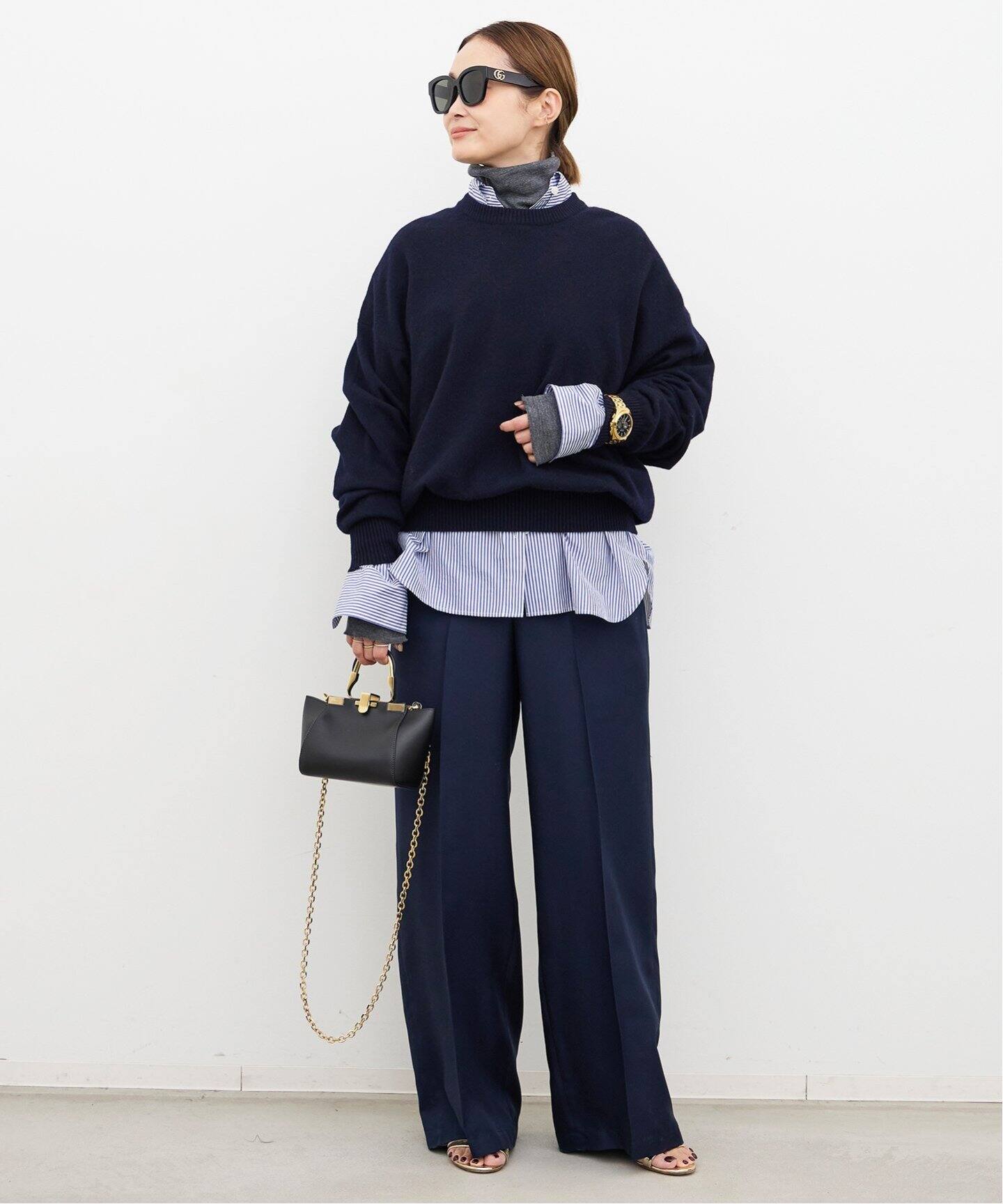 JUSPER クルーネック プルオーバー（ニット／セーター）｜Deuxieme  