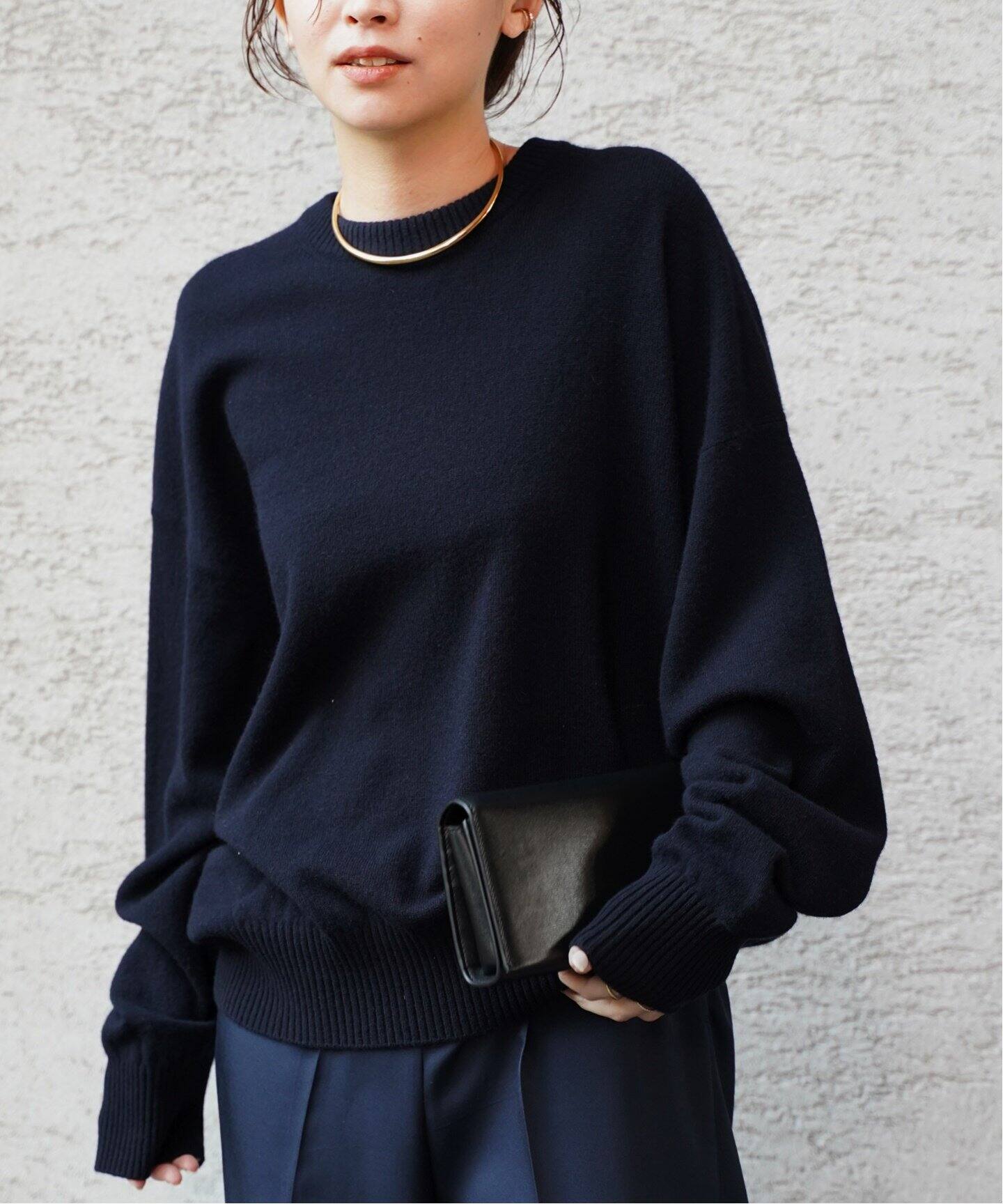 JUSPER クルーネック プルオーバー（ニット／セーター）｜Deuxieme  