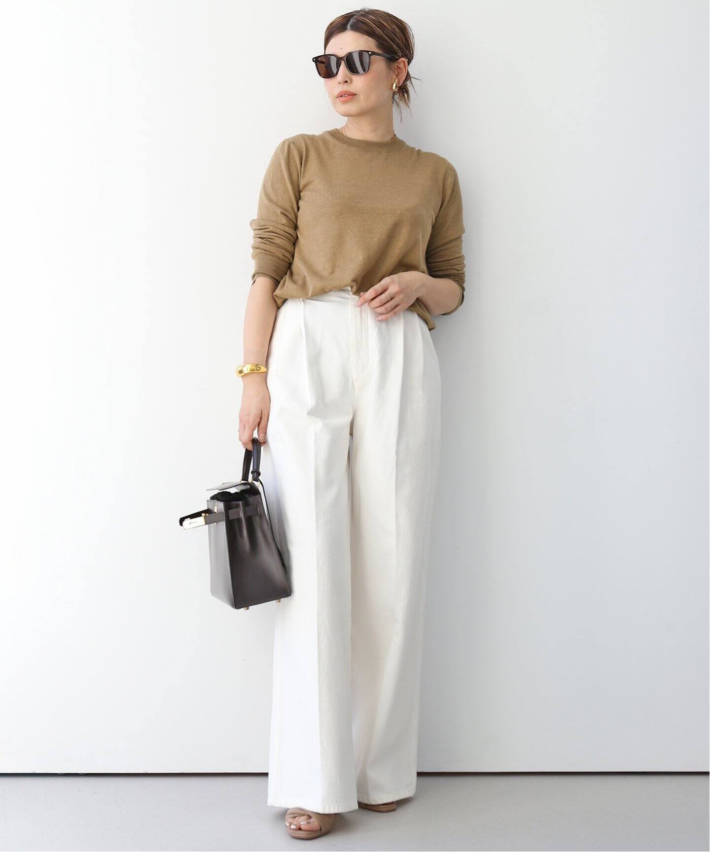 BRONZER RICH クルーネックプルオーバー（ニット／セーター  