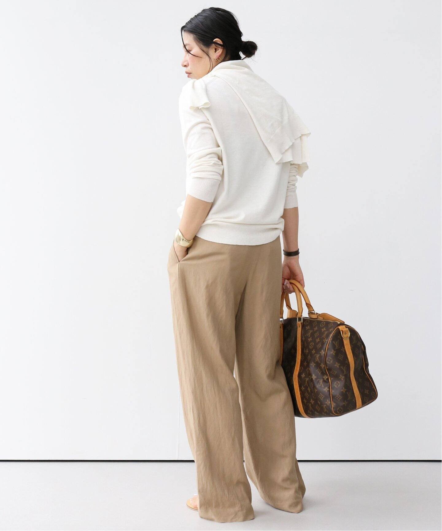 BRONZER RICH クルーネックプルオーバー（ニット／セーター  