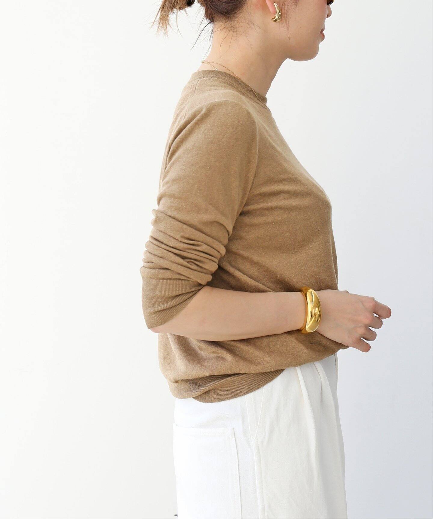 BRONZER RICH クルーネックプルオーバー（ニット／セーター  