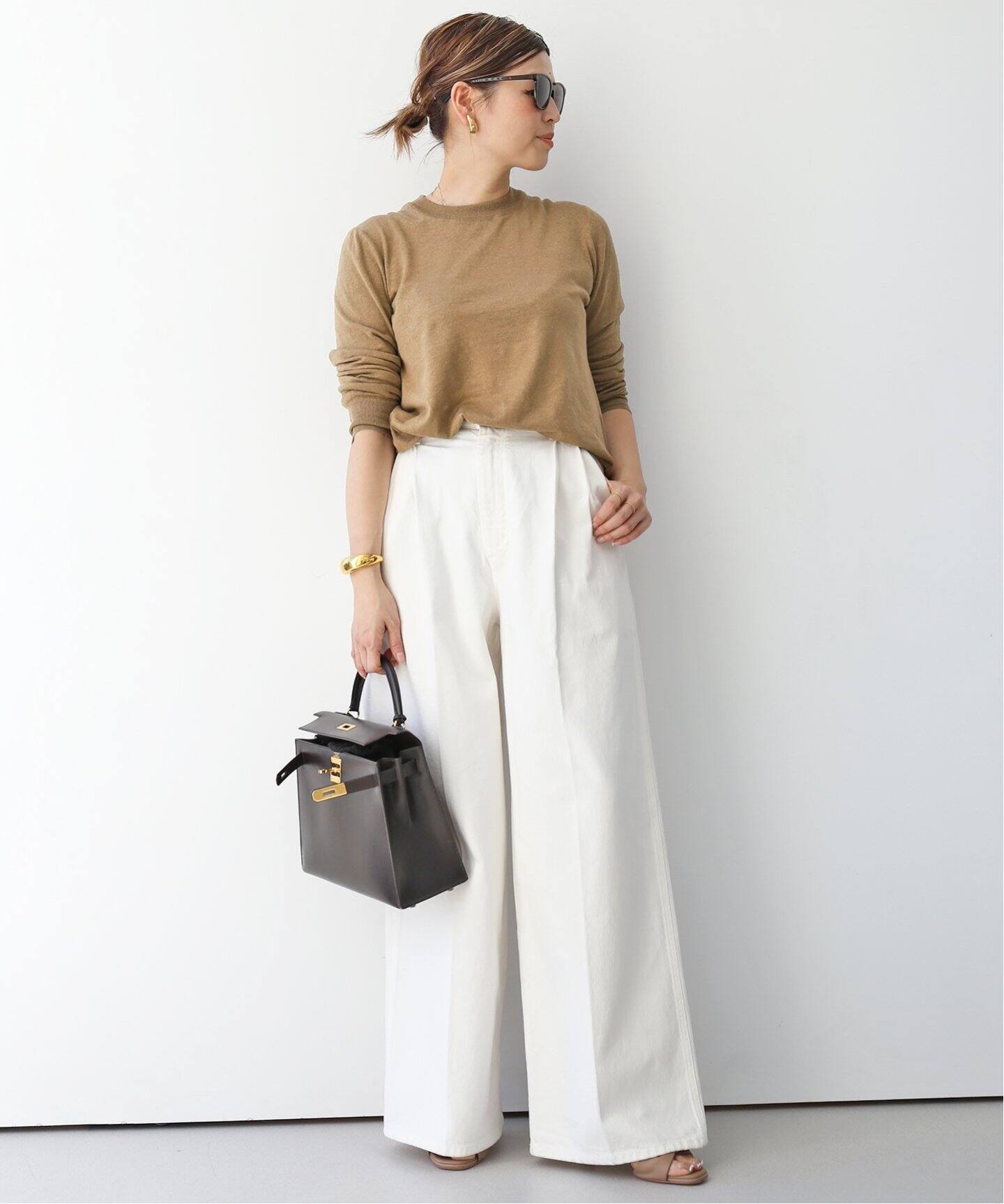 BRONZER RICH クルーネックプルオーバー（ニット／セーター  