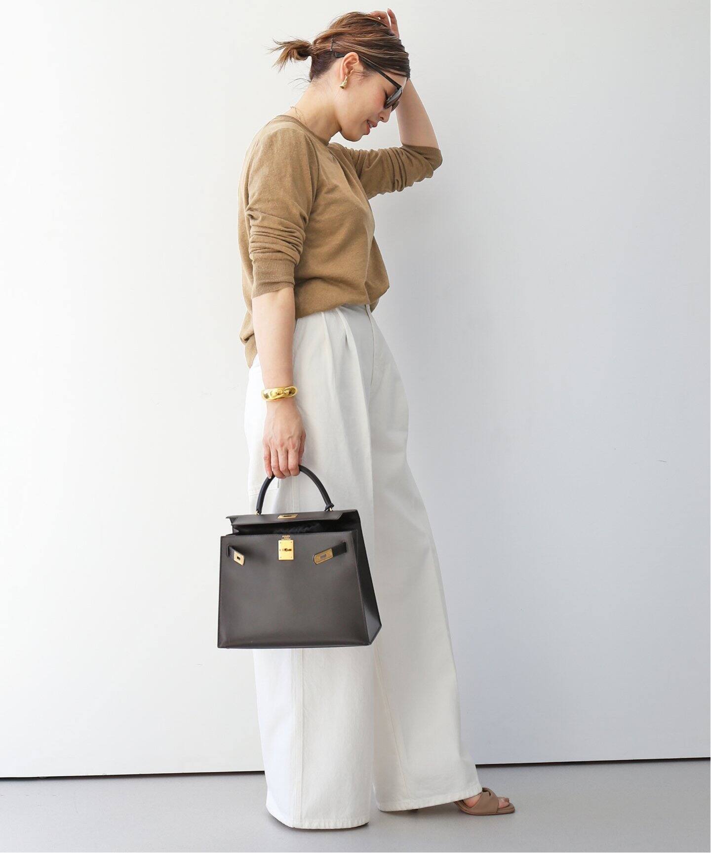 BRONZER RICH クルーネックプルオーバー（ニット／セーター  