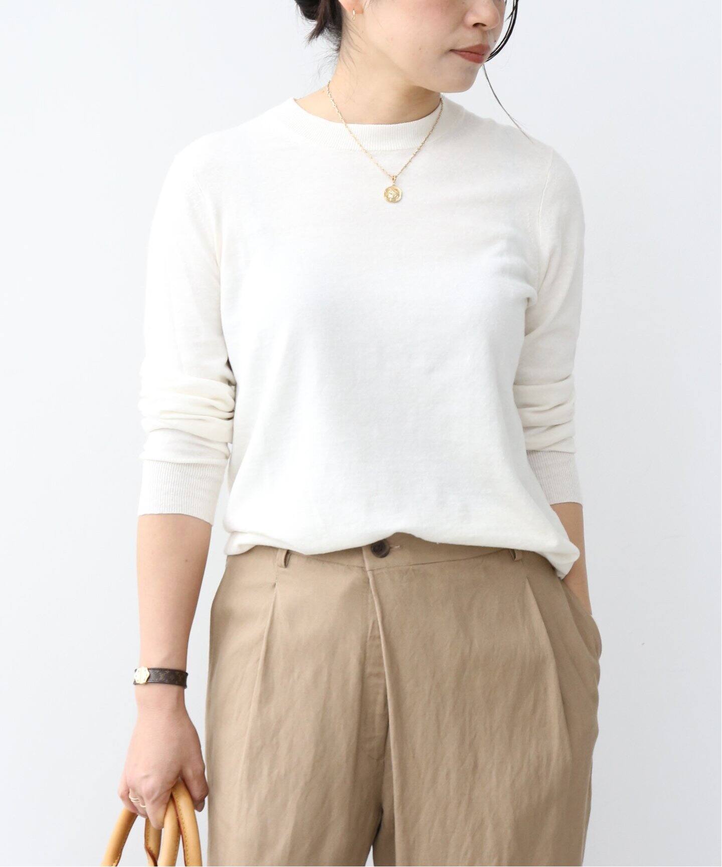 BRONZER RICH クルーネックプルオーバー（ニット／セーター  