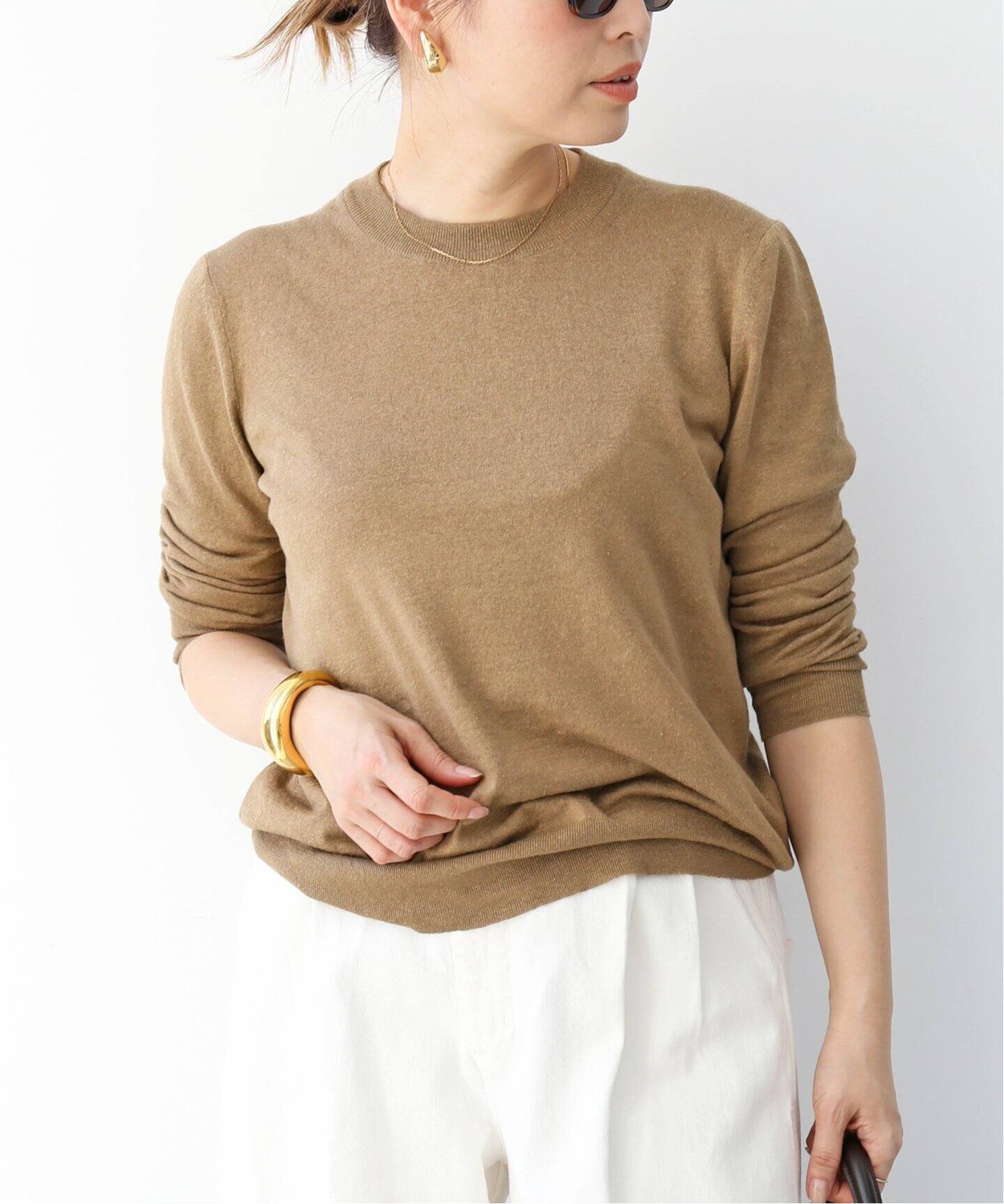 BRONZER RICH クルーネックプルオーバー（ニット／セーター  