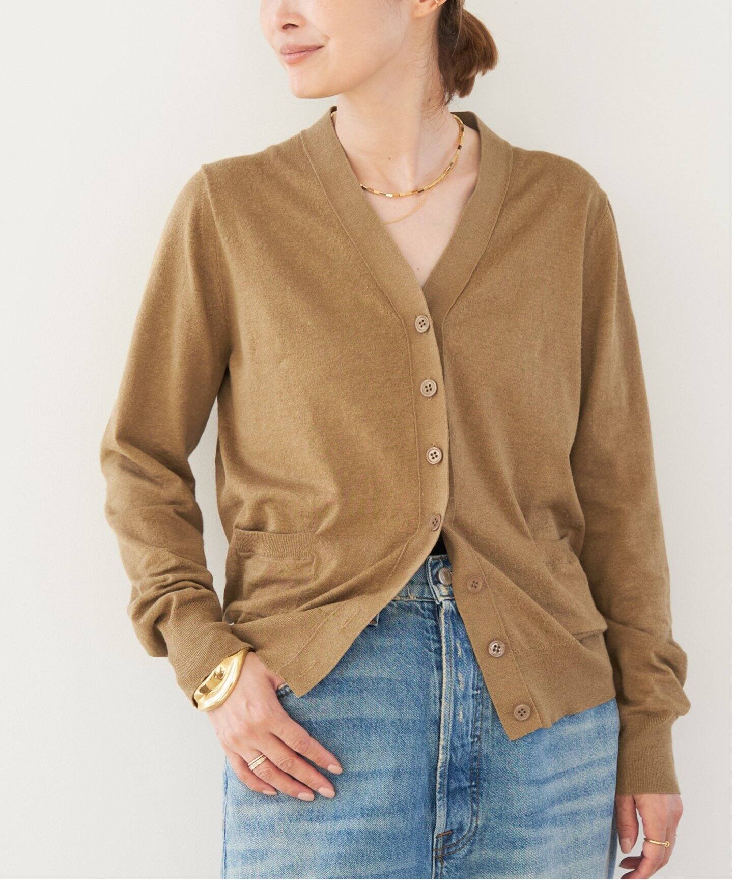 BRONZER RICH カーディガン（カーディガン）｜Deuxieme Classe  