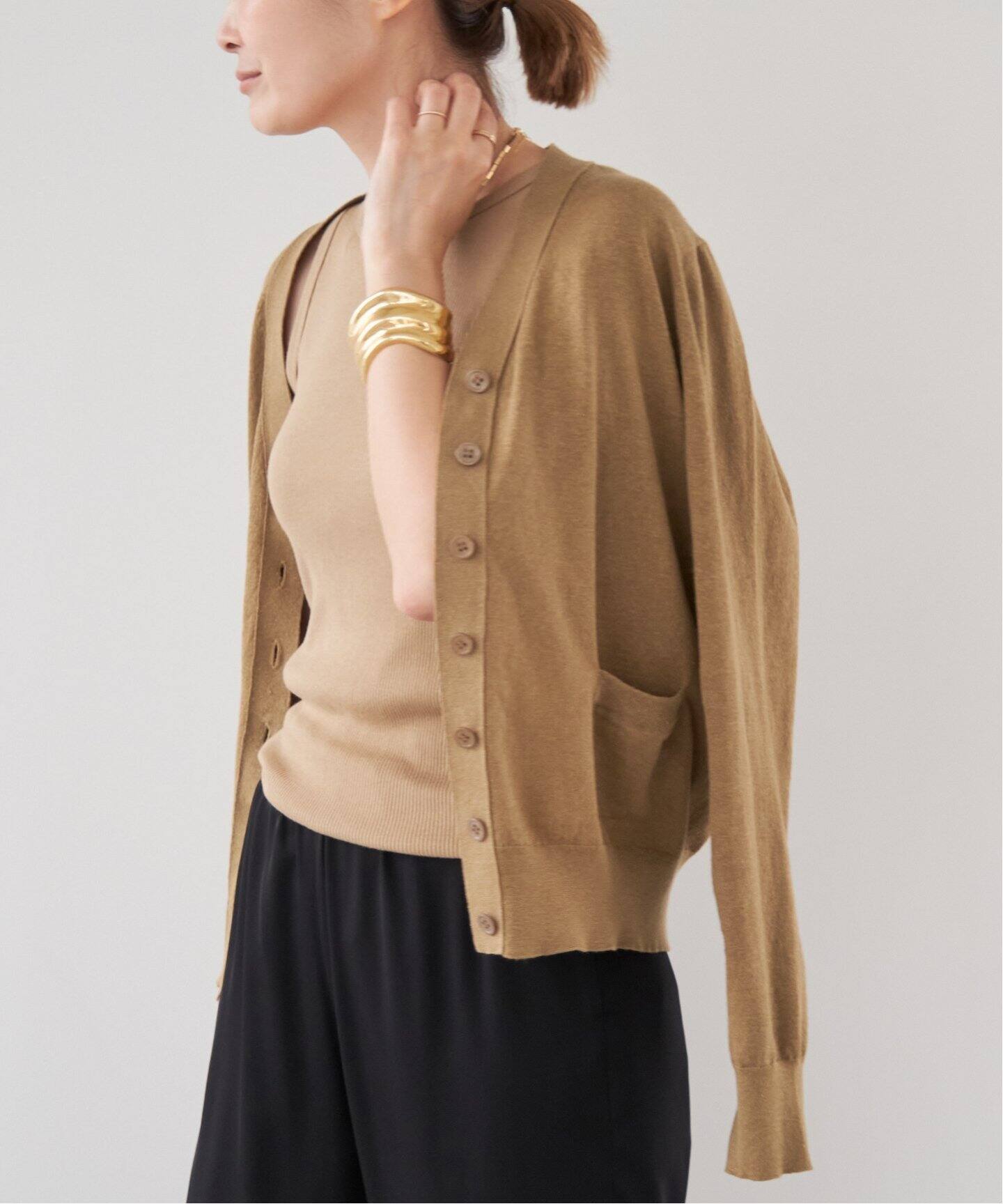 BRONZER RICH カーディガン（カーディガン）｜Deuxieme Classe  