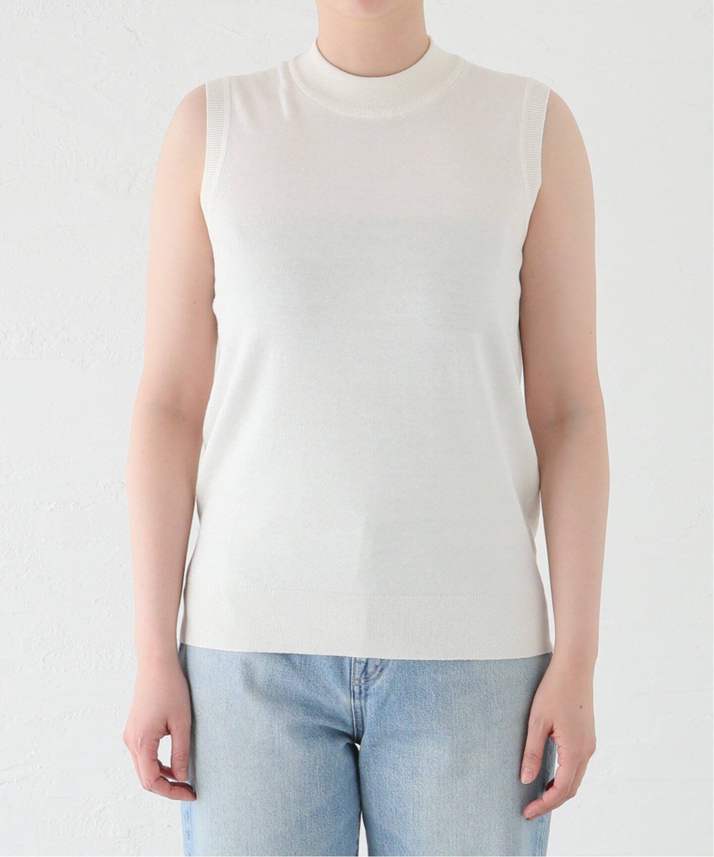 BRONZER RICH ノースリーブ（ニット／セーター）｜Deuxieme Classe  