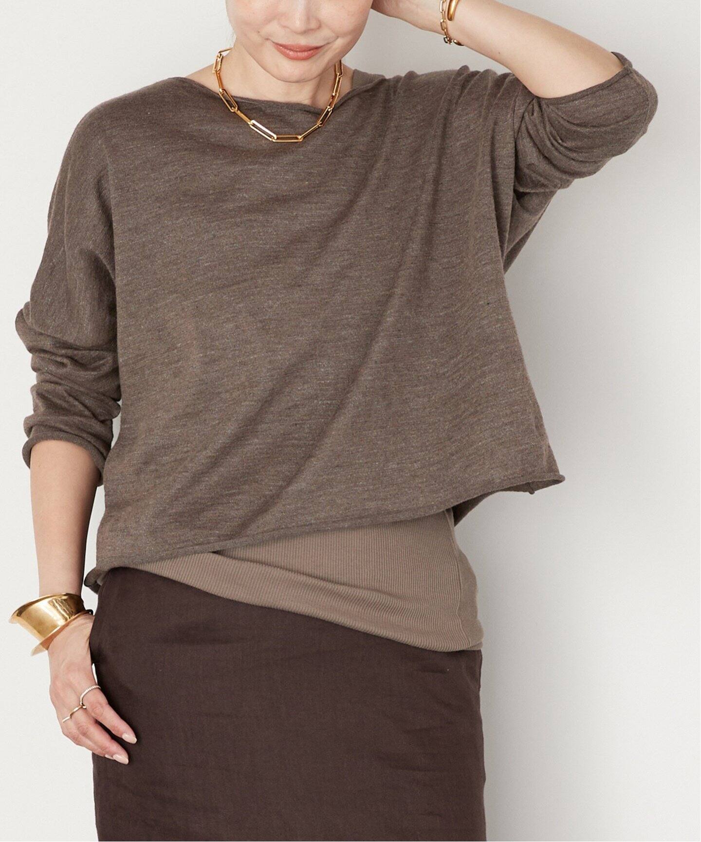 Dainty プルオーバー（ニット／セーター）｜Deuxieme Classe  