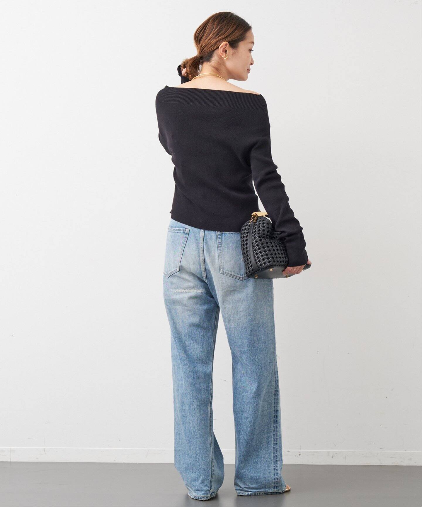 off shoulder プルオーバー（ニット／セーター）｜Deuxieme Classe 