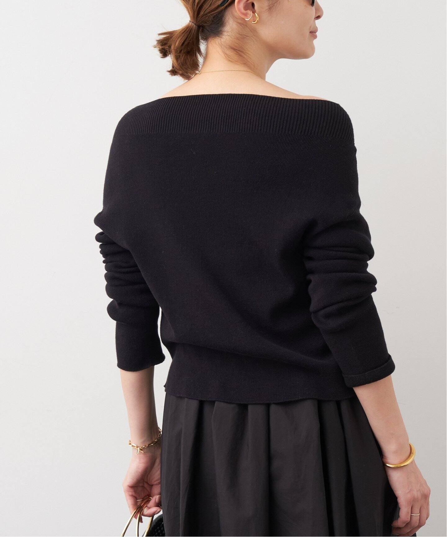 off shoulder プルオーバー（ニット／セーター）｜Deuxieme Classe  