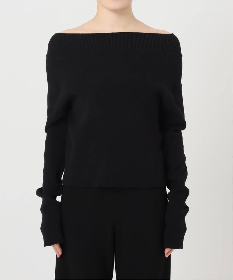 off shoulder プルオーバー（ニット／セーター）｜Deuxieme Classe 
