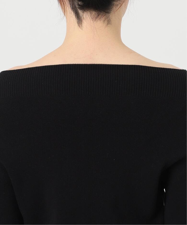off shoulder プルオーバー（ニット／セーター）｜Deuxieme Classe 