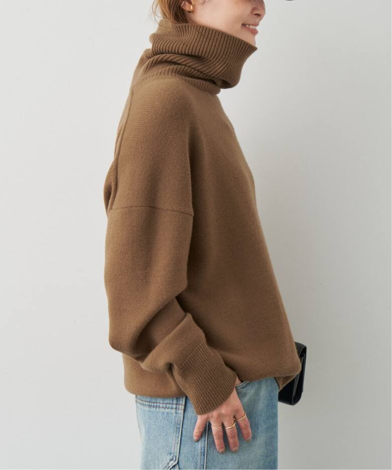 ミドルゲージ タートル（ニット／セーター）｜Deuxieme Classe  