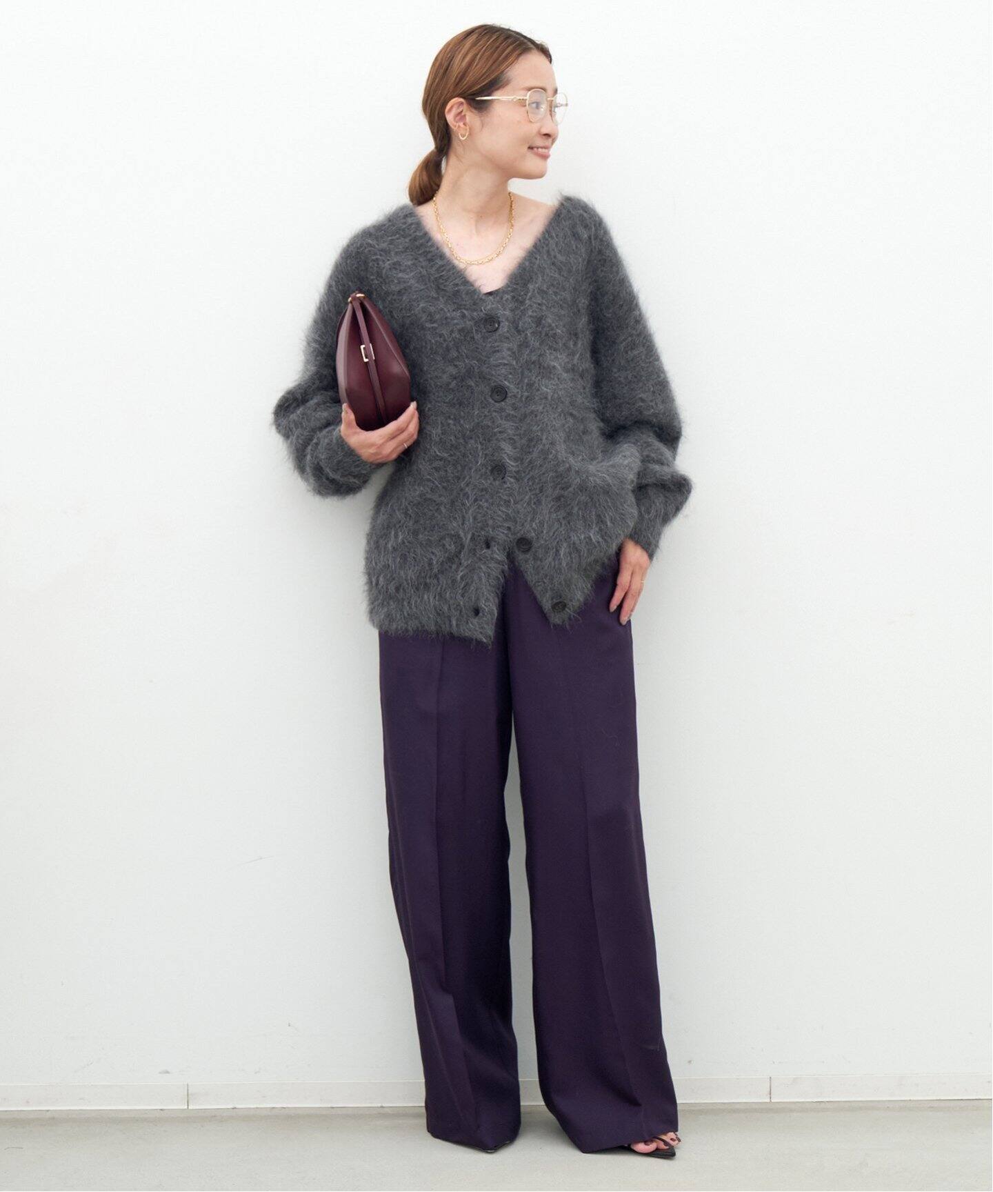 ardoise couleur（カーディガン）｜Deuxieme Classe（ドゥーズィエム  