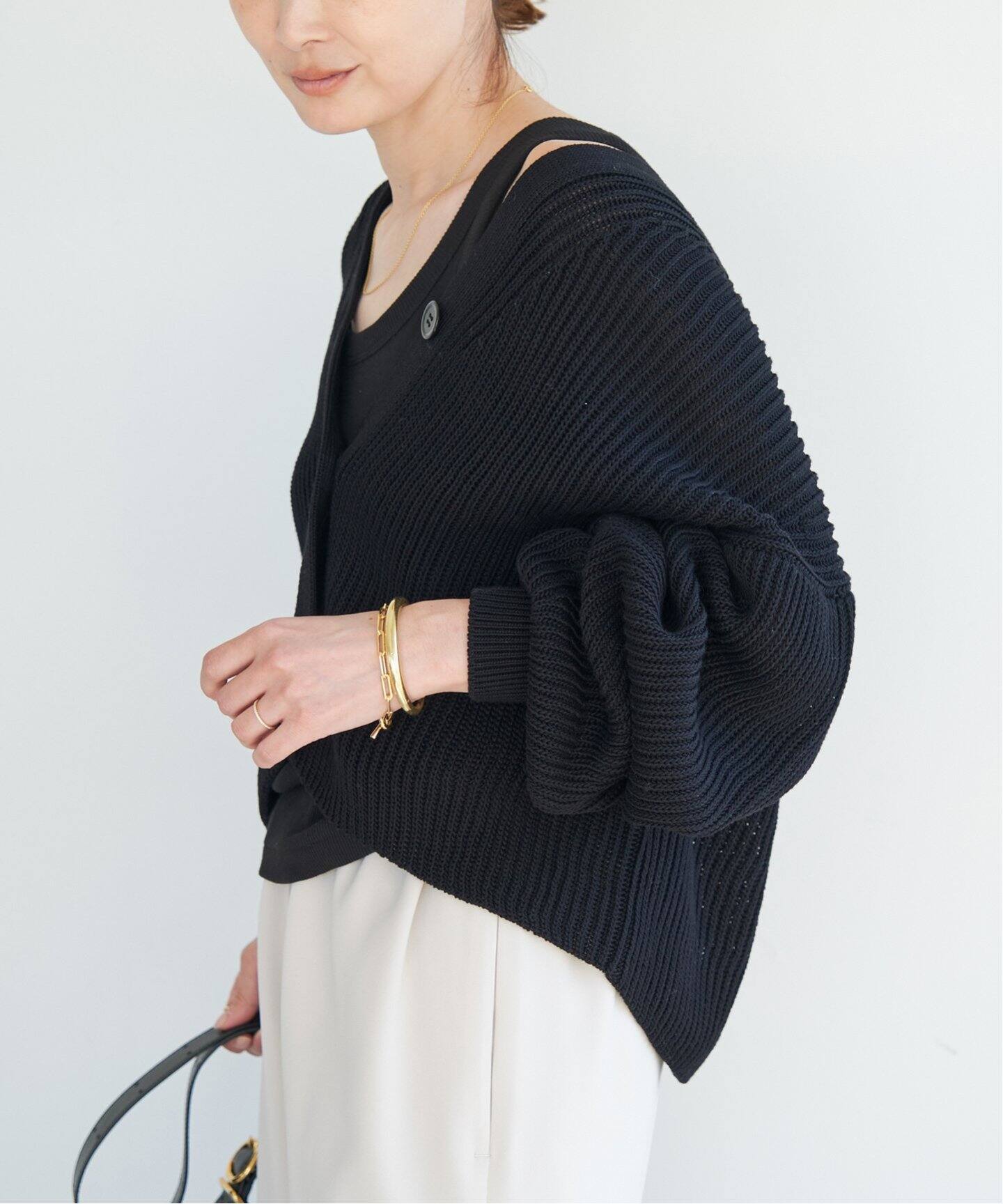 Cotton Chunky カーディガン（カーディガン）｜Deuxieme Classe  