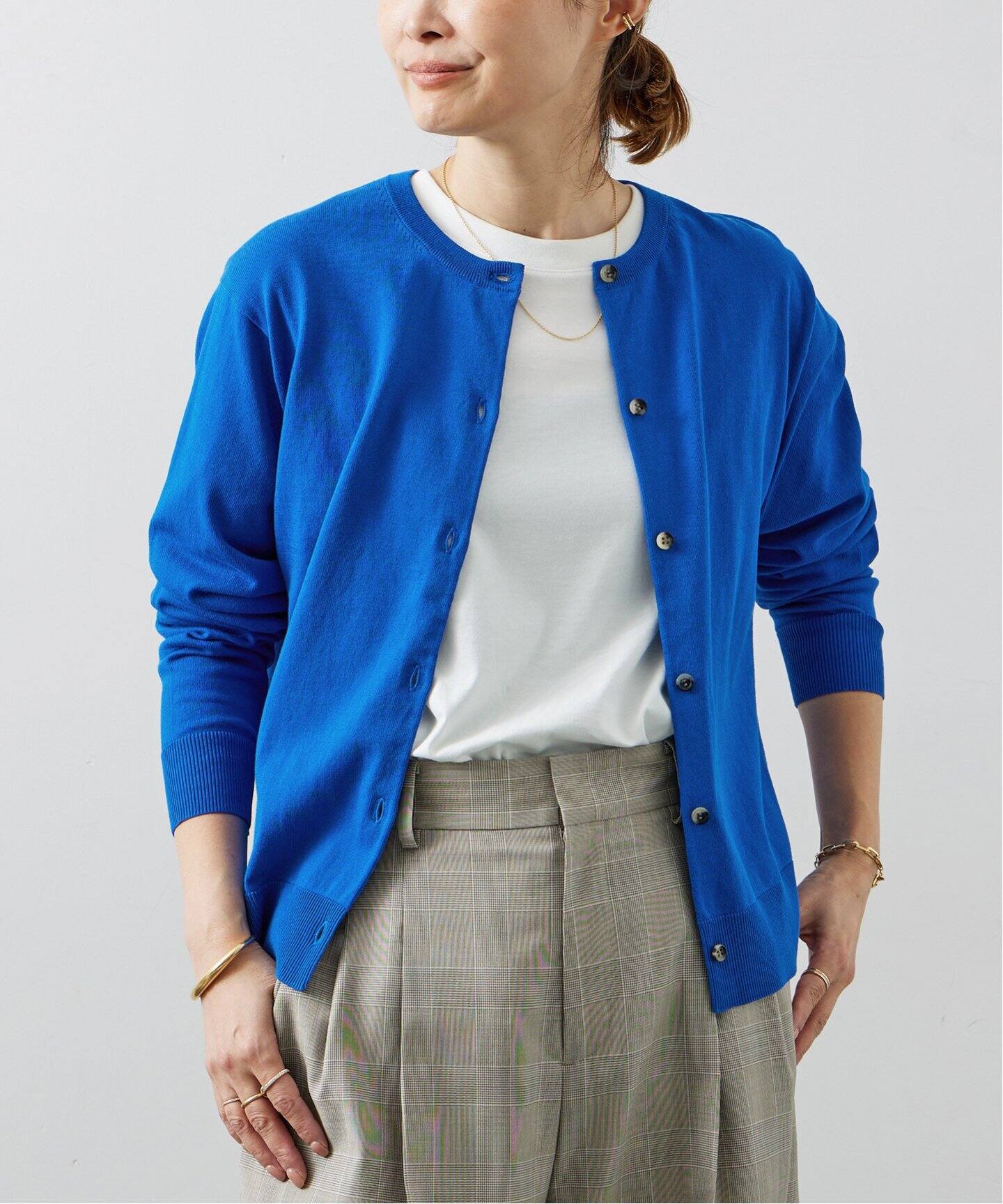 KIRI クルーネックカーディガン（カーディガン）｜Deuxieme  