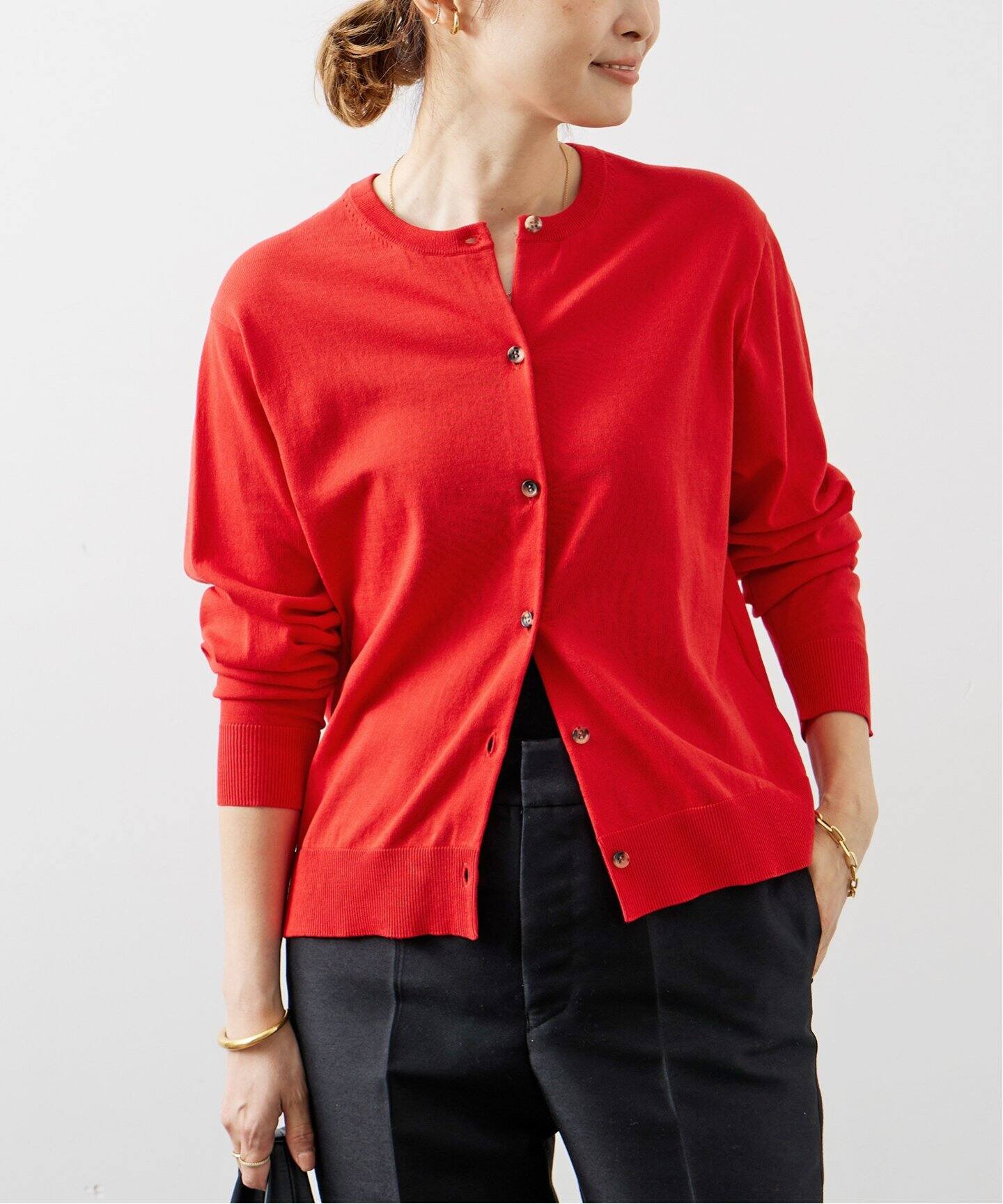 KIRI クルーネックカーディガン（カーディガン）｜Deuxieme Classe  