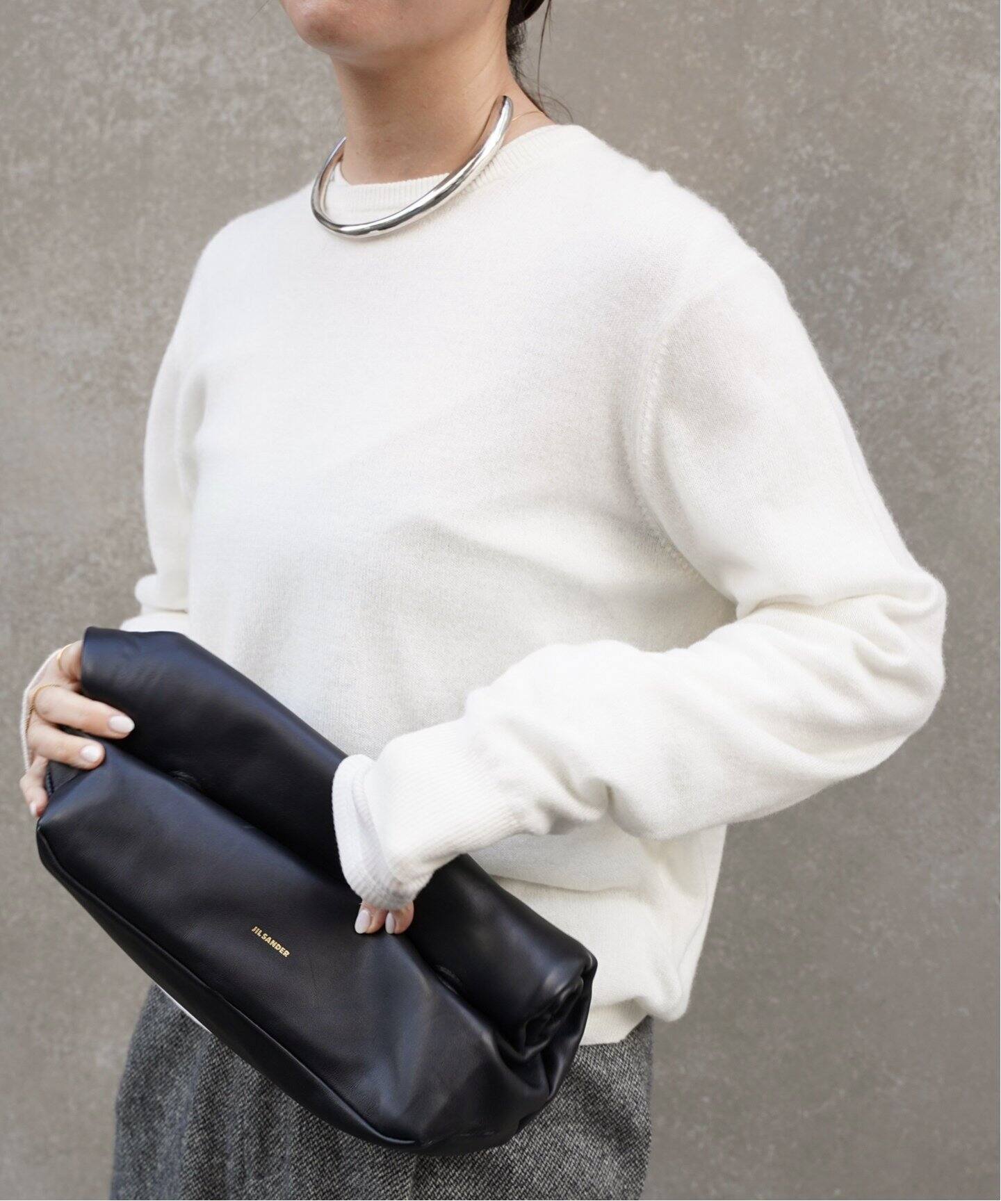 Cashmere Sheer クルーネック プルオーバー（ニット／セーター 