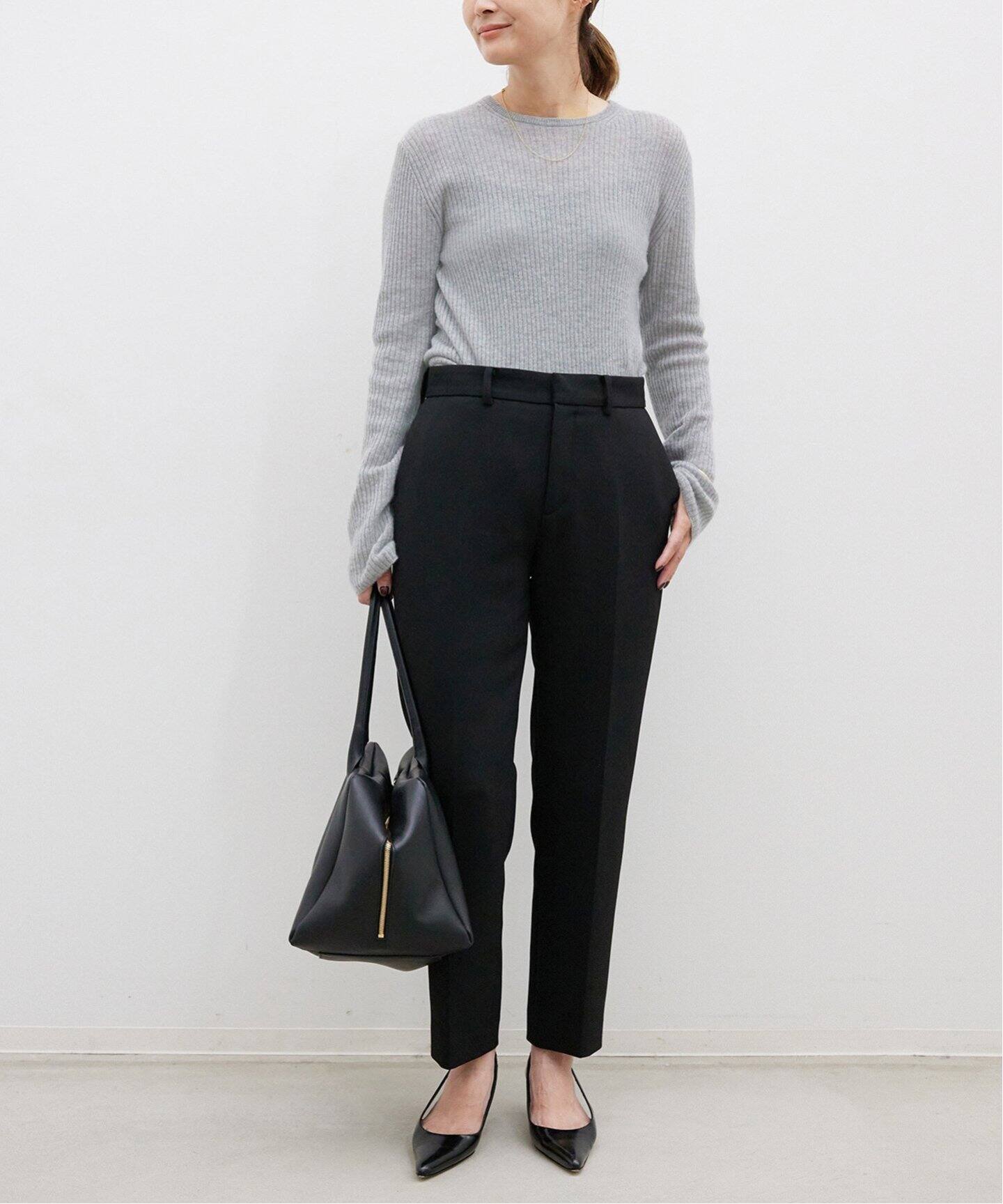 Cashmere Sheer リブ プルオーバー（ニット／セーター）｜Deuxieme  