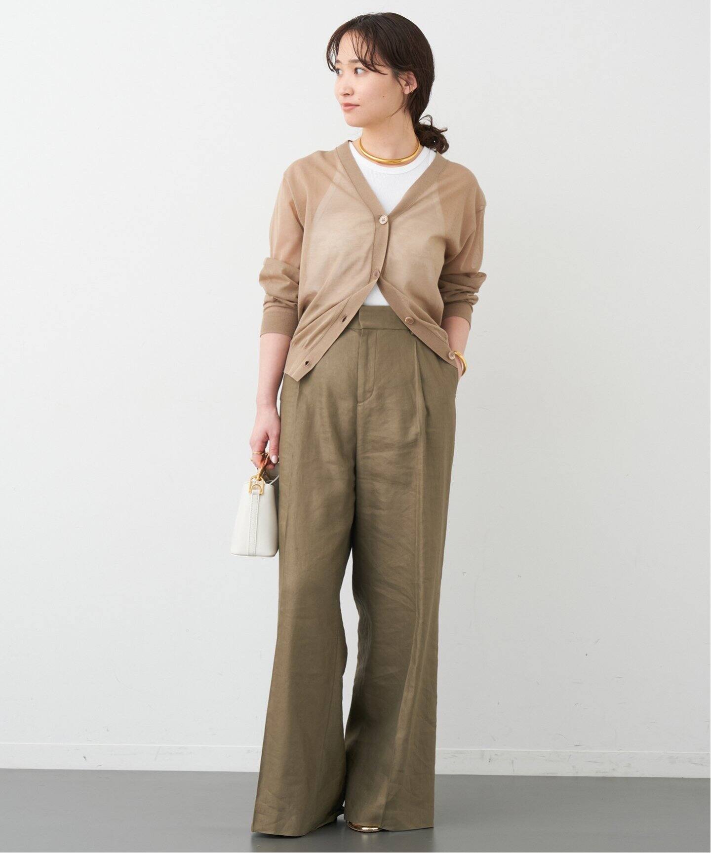 VOILE Vネック カーディガン（カーディガン）｜Deuxieme Classe  